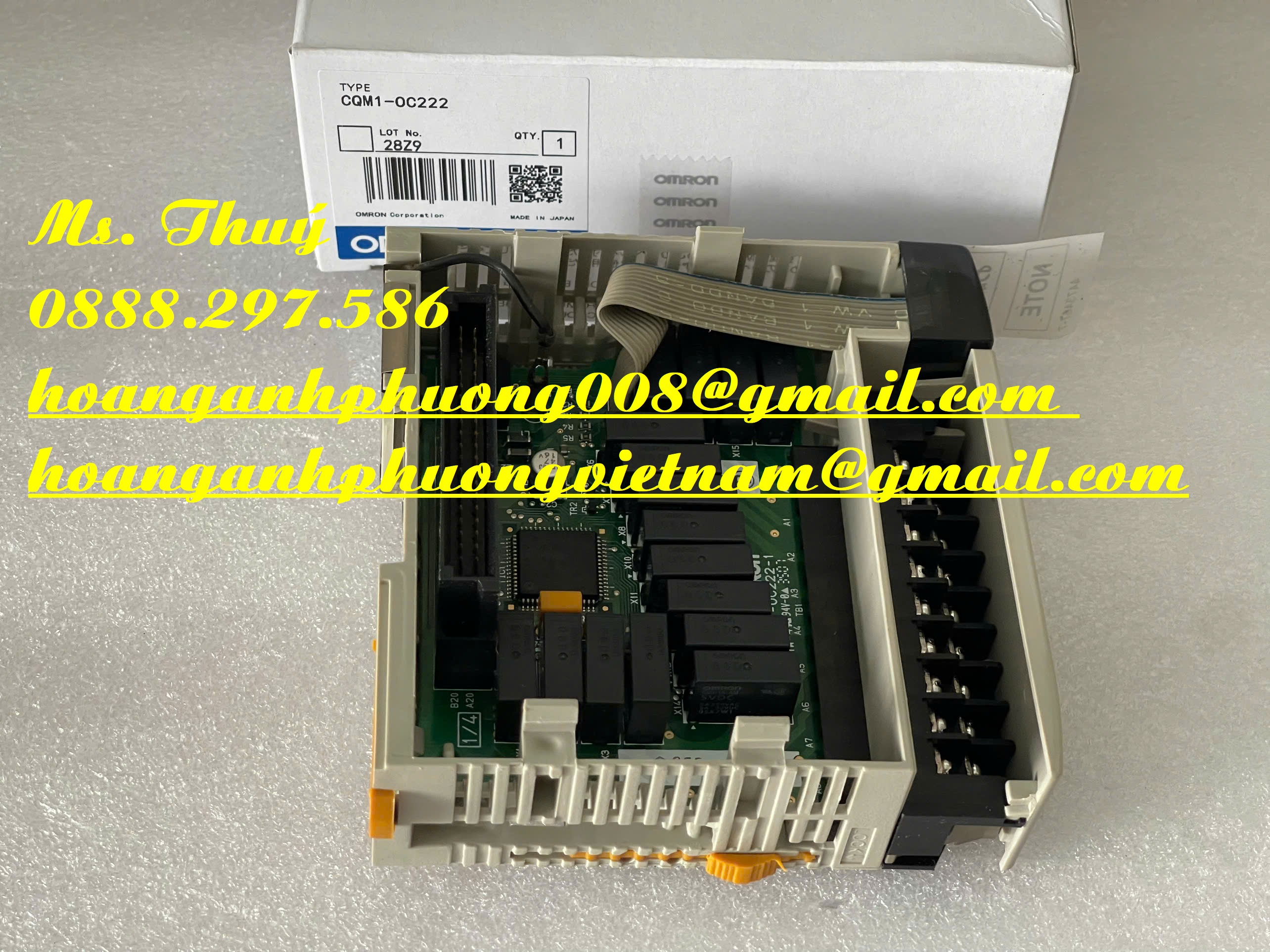 Bộ nguồn PLC Omron CQM1-OC222 - Chuyên hàng tự động hoá