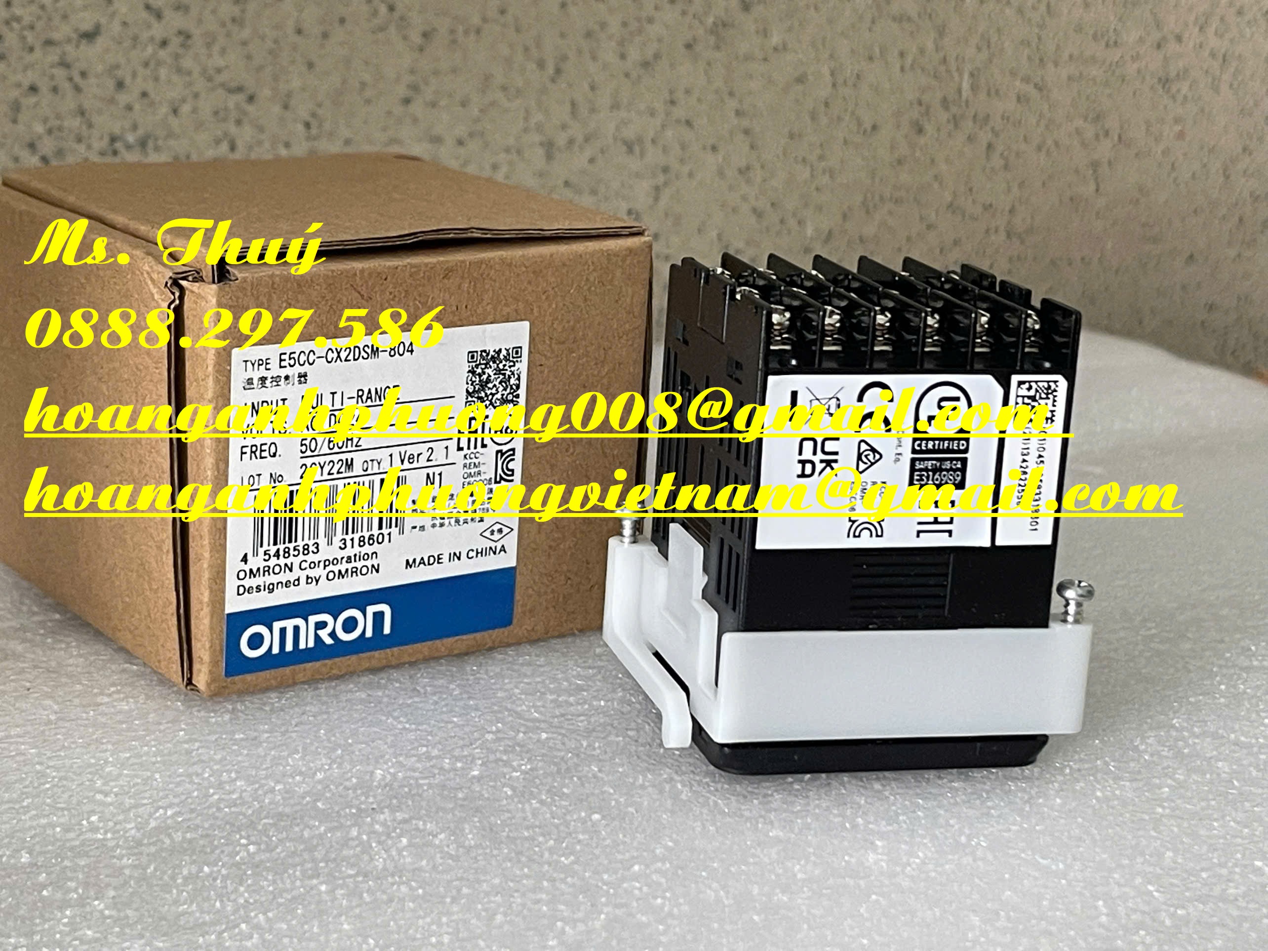 Giá ưu đãi - Bộ điều khiển Omron E5CC-CX2DSM-804