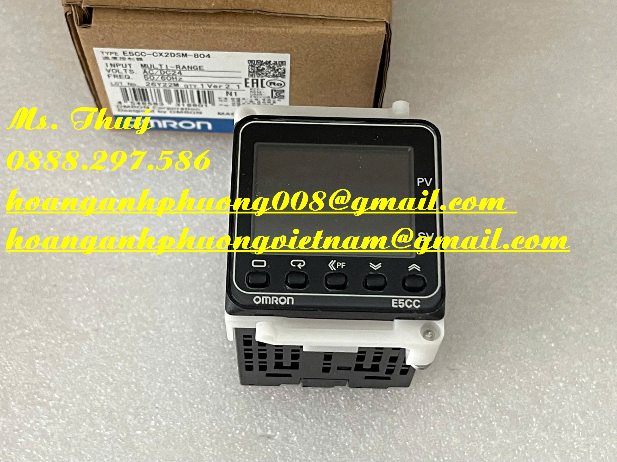 Giá ưu đãi - Bộ điều khiển Omron E5CC-CX2DSM-804