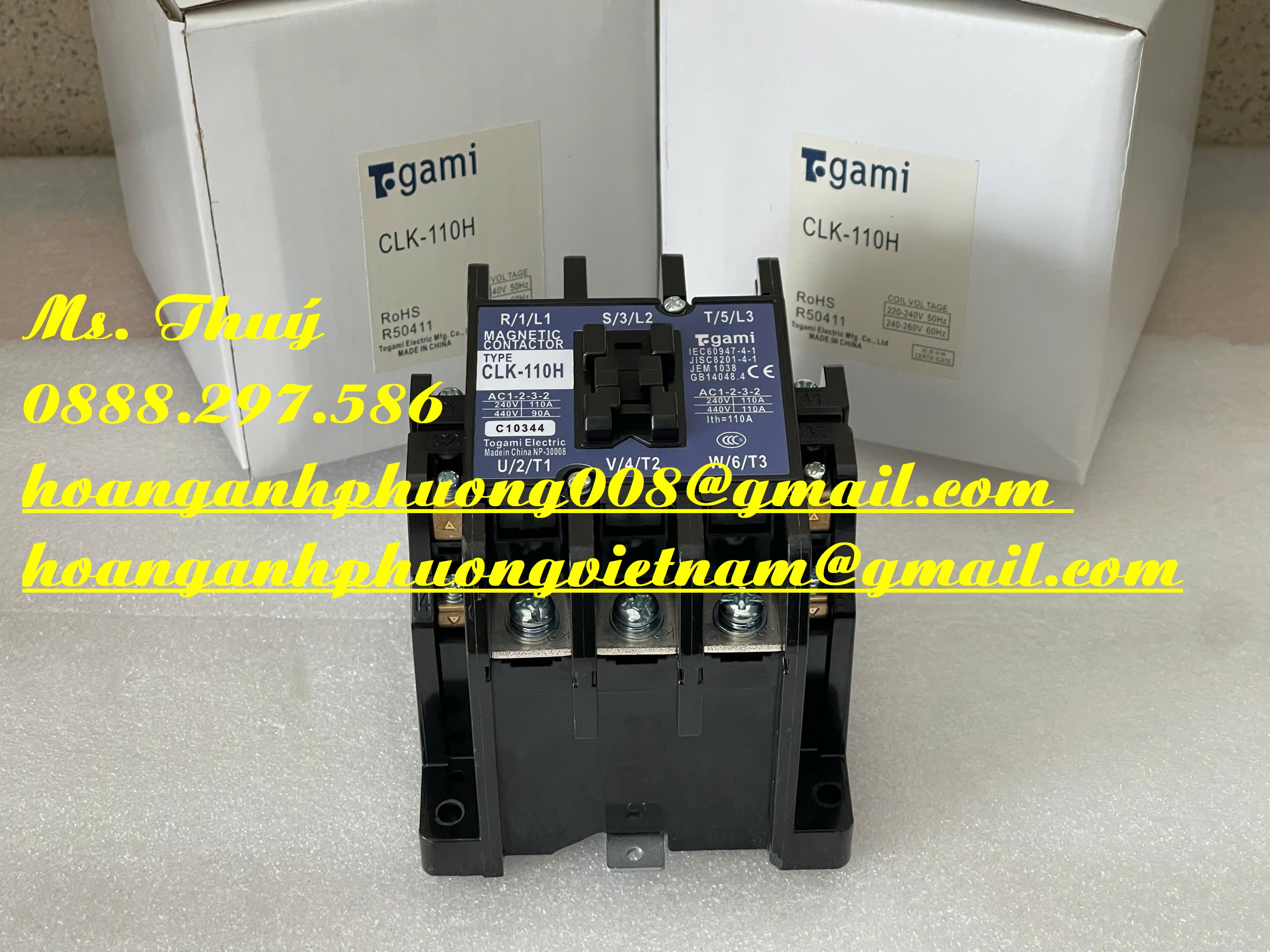 Togami CLK-110H - Khởi động từ nhập mới - Giao toàn quốc
