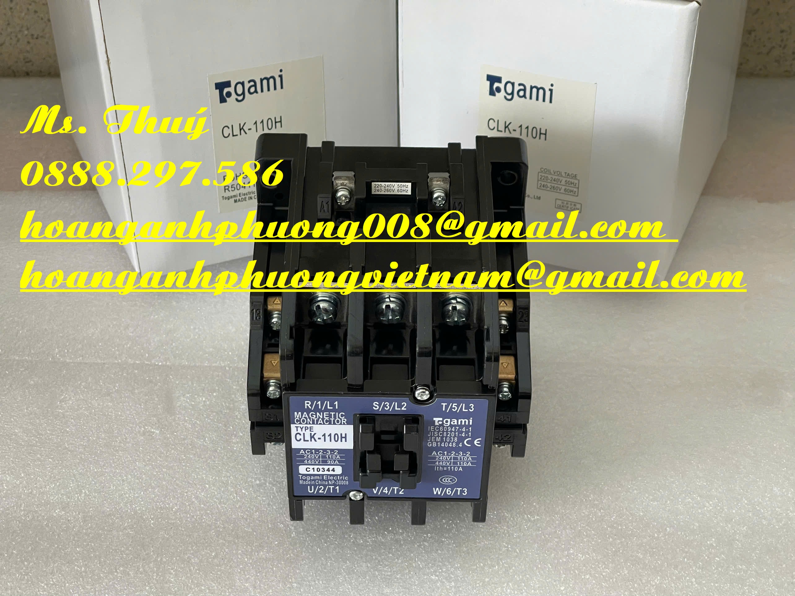 Togami CLK-110H - Khởi động từ nhập mới - Giao toàn quốc