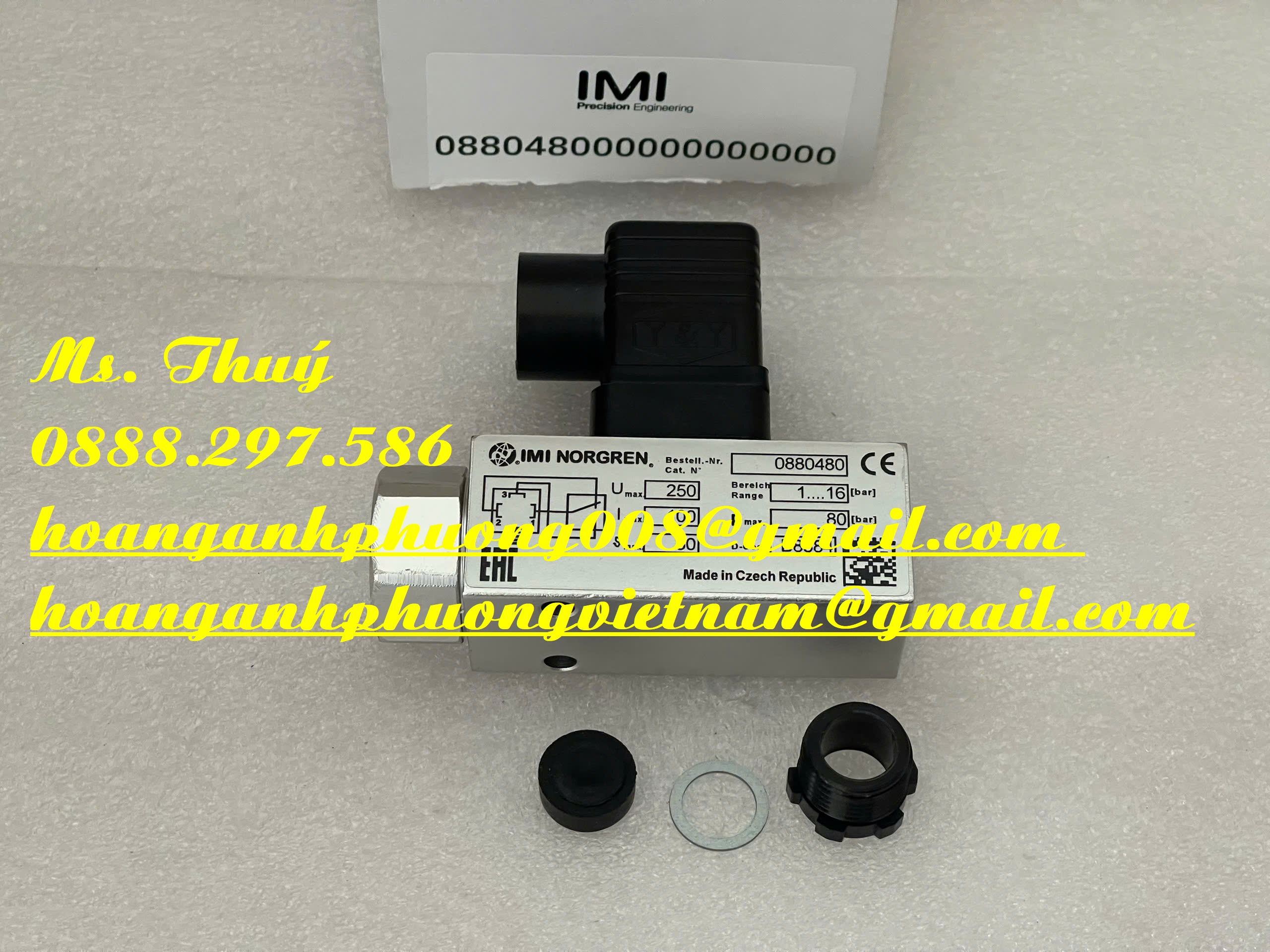 0880480 IMI NORGREN - Công tắc áp suất giá tốt tại BÌnh Dương