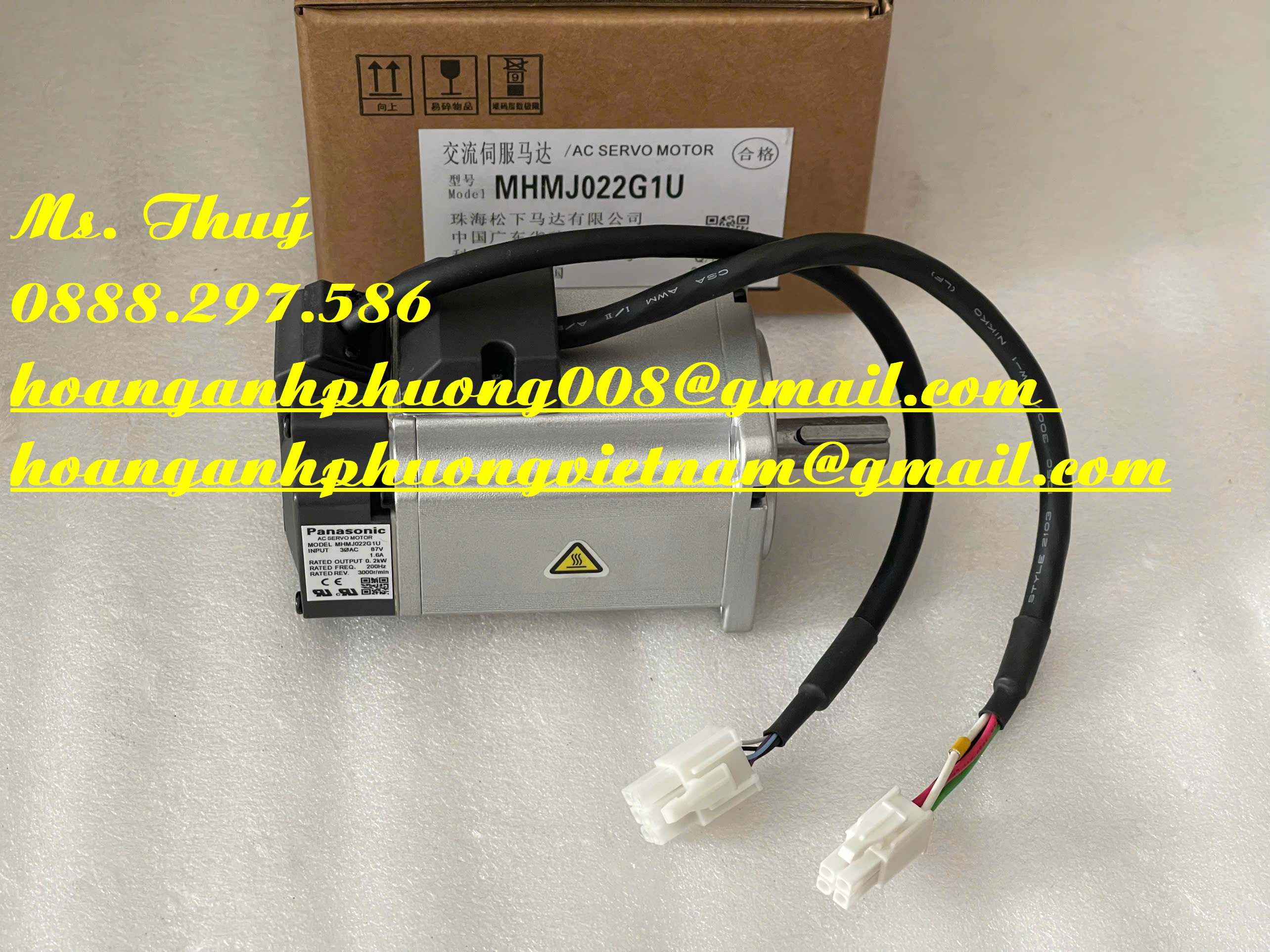 Servo Motor Panasonic MHMJ022G1U - Chuẩn hàng Japan