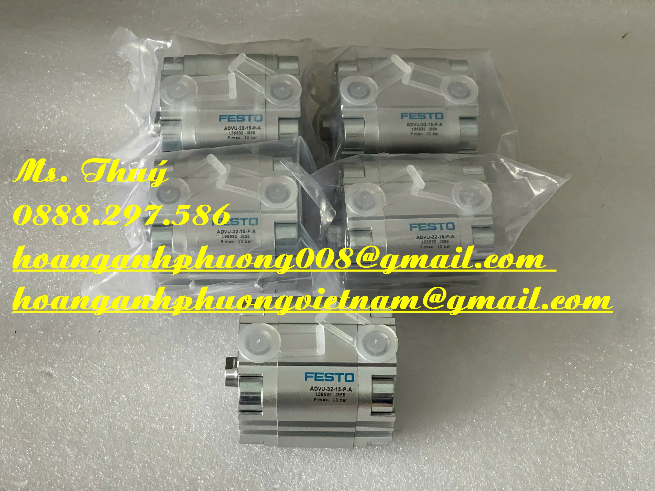 Xi lanh Festo ADVU-25-25-P-A - Thiết bị chính hãng tại Bình Dương