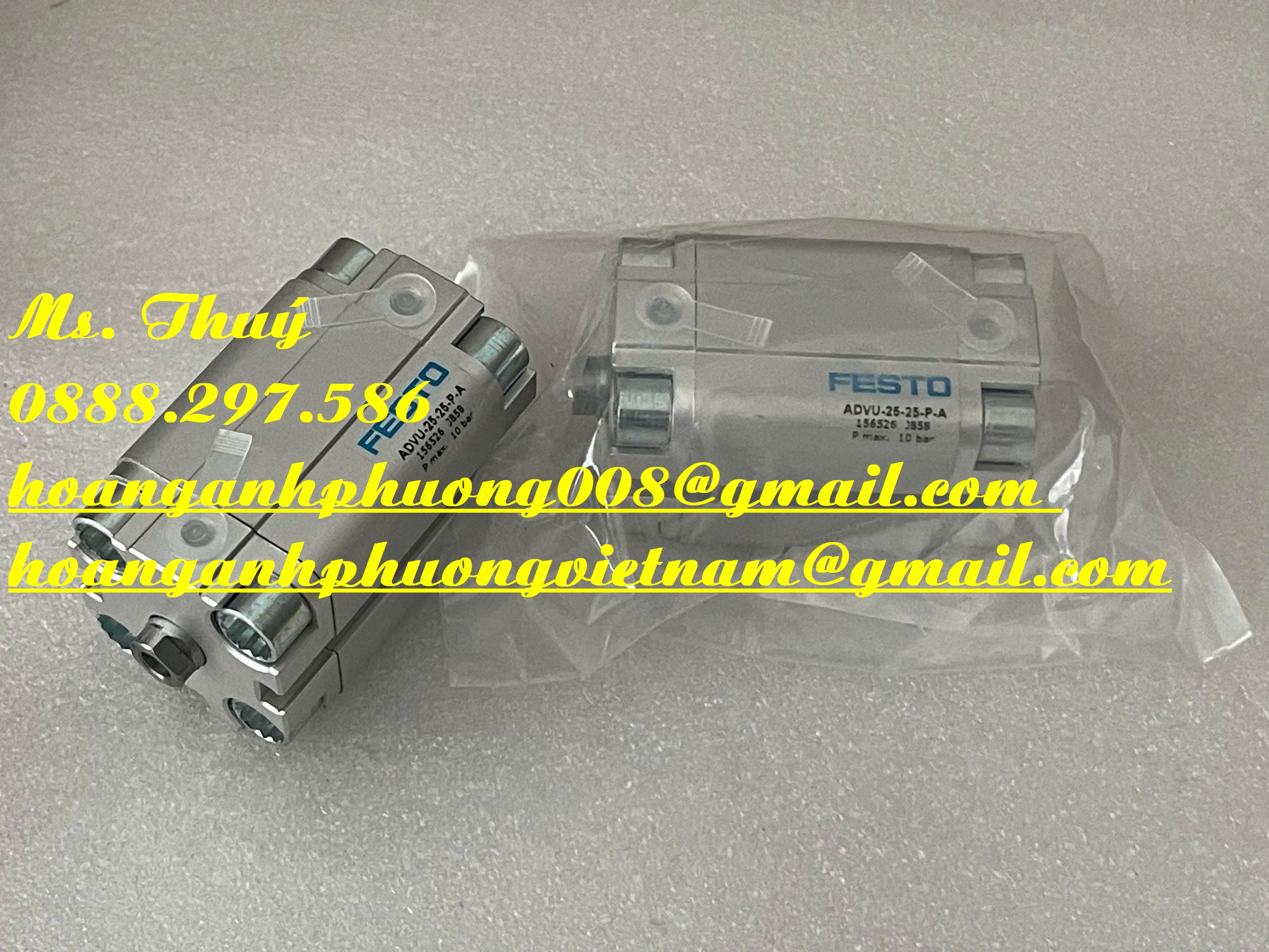 Xi lanh Festo ADVU-25-25-P-A - Thiết bị chính hãng tại Bình Dương