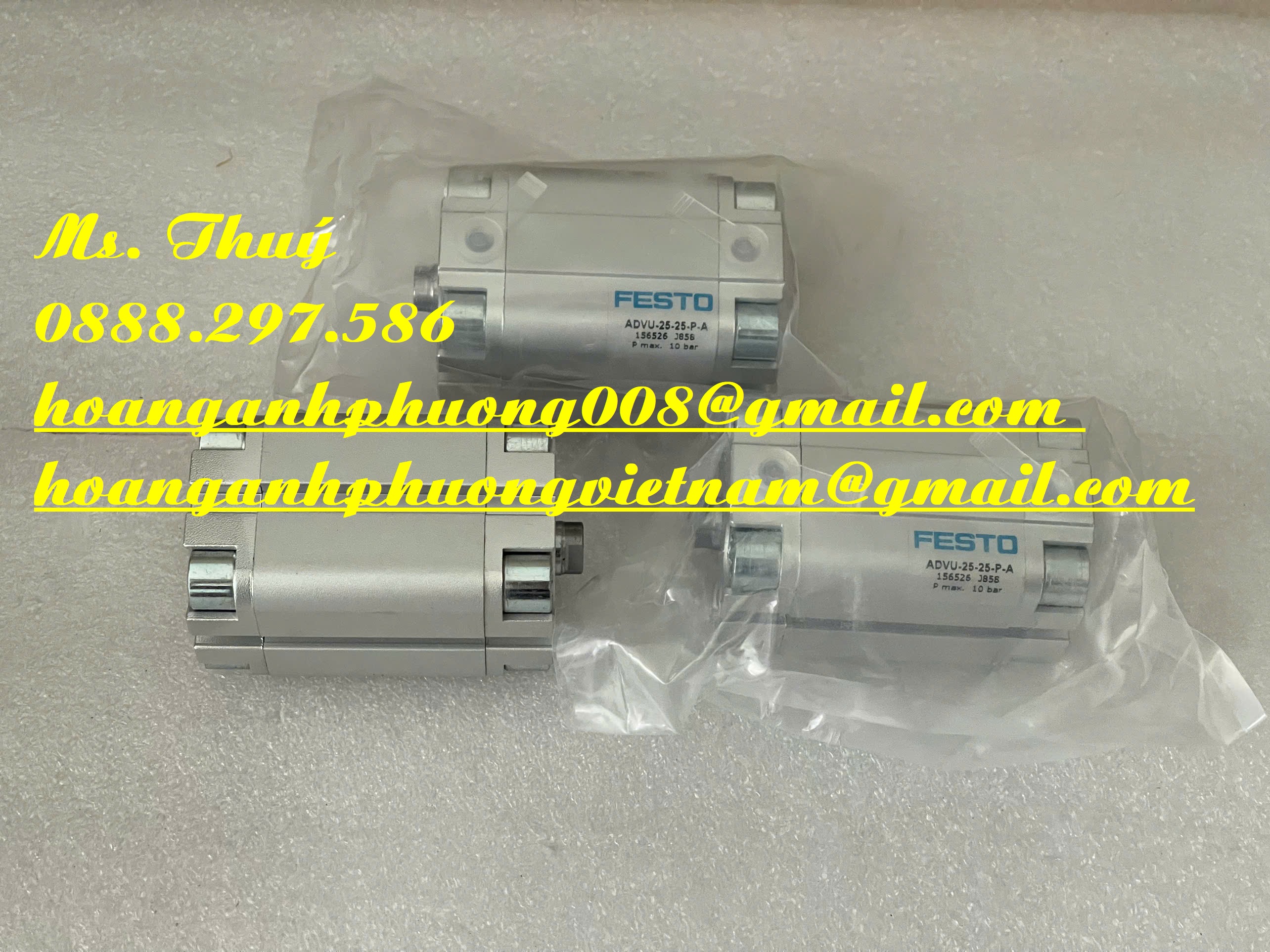 Xi lanh Festo ADVU-25-25-P-A - Thiết bị chính hãng tại Bình Dương