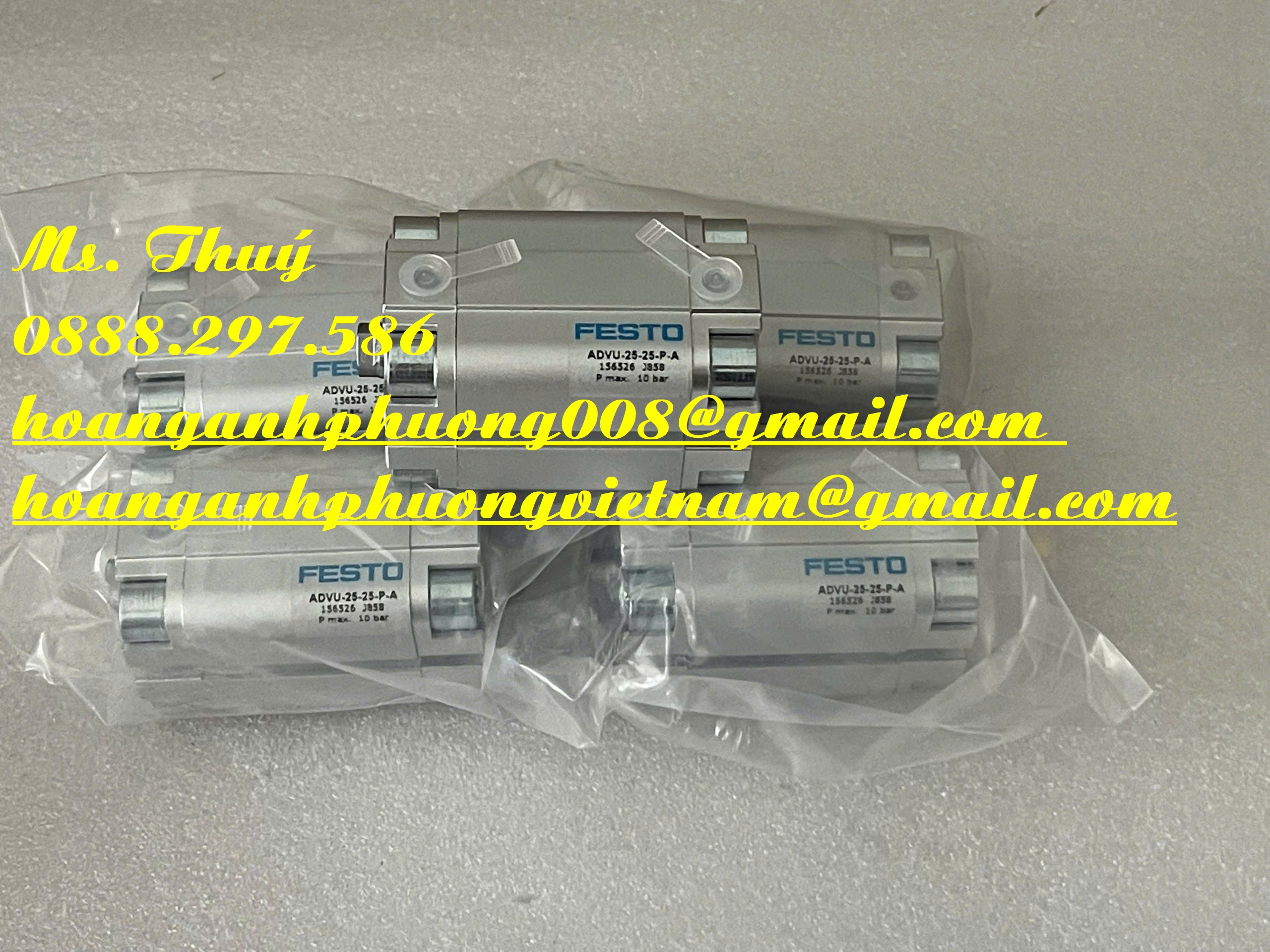 Xi lanh Festo ADVU-25-25-P-A - Thiết bị chính hãng tại Bình Dương
