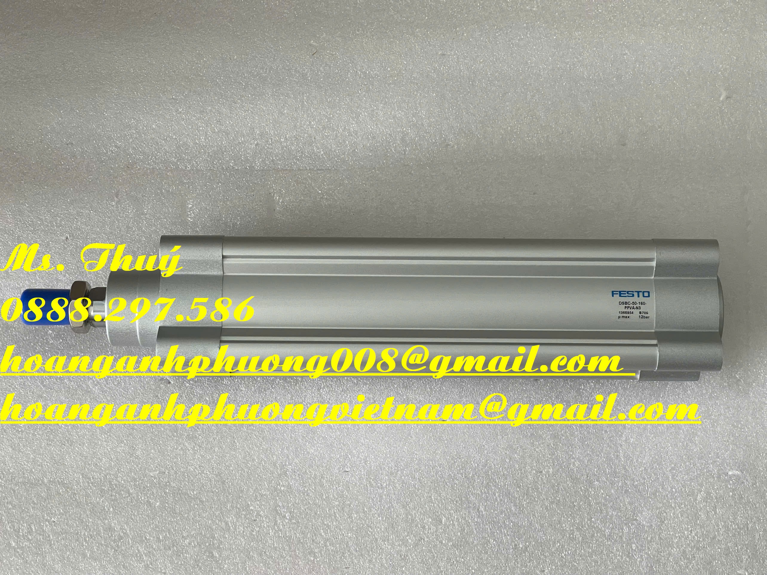 Festo DSBC-50-160-PPVA-N3 - Chuyên xi lanh giá ưu đãi toàn quốc