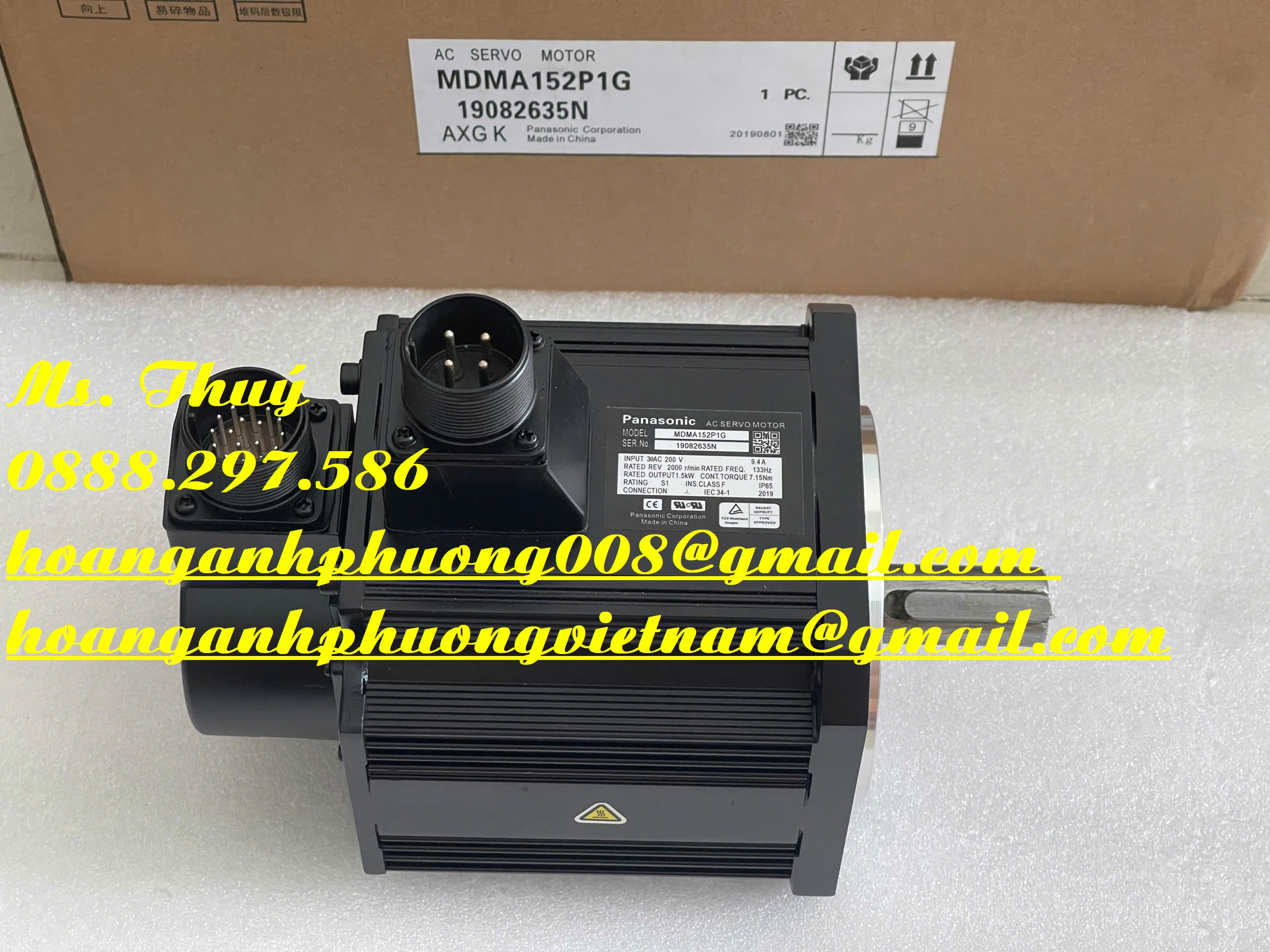 Motor MDMA152P1G - Dòng động cơ cao cấp của Panasonic