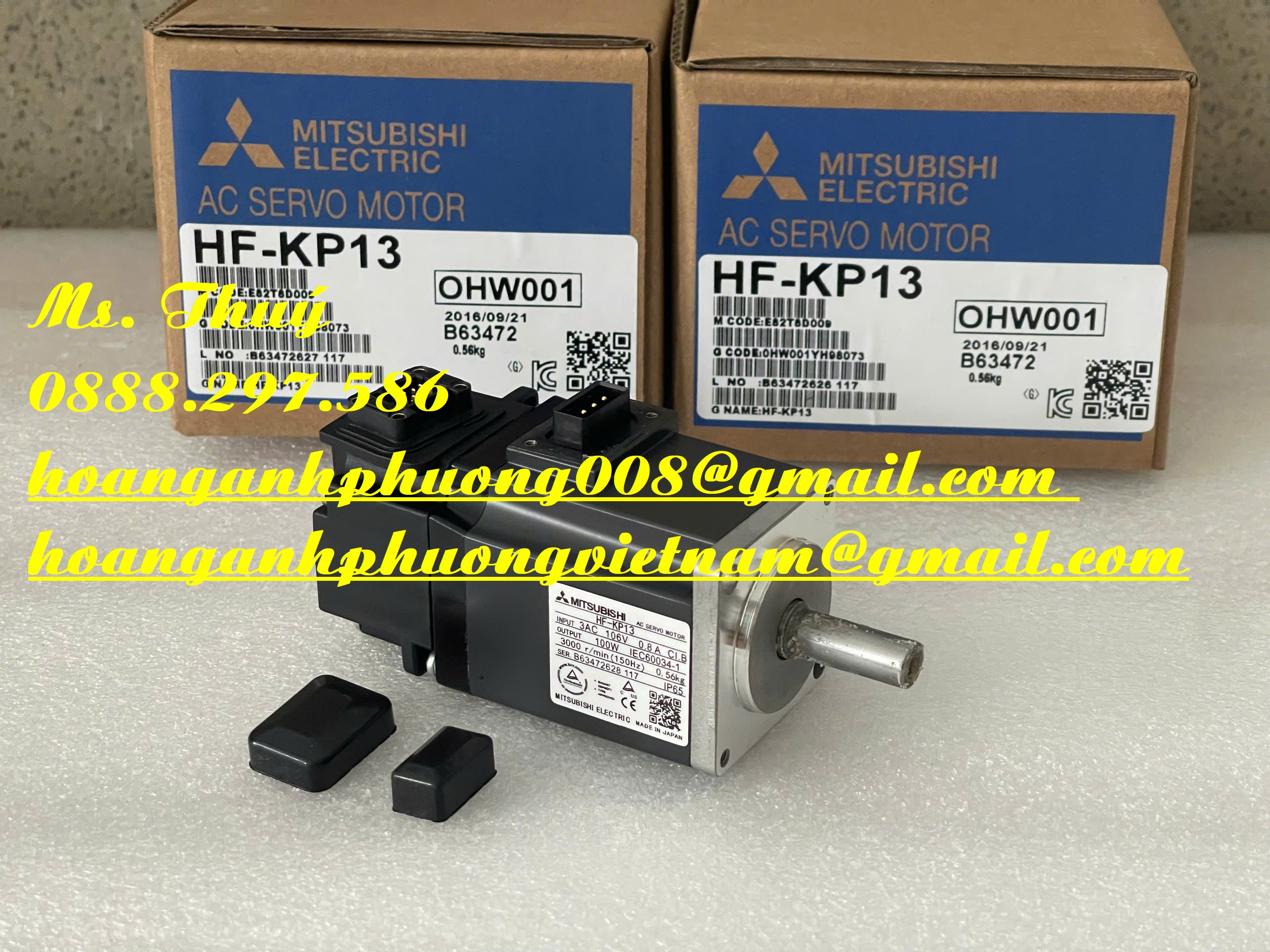 Chuyên động cơ Mitsubishi HF-KP13 - Hàng mới