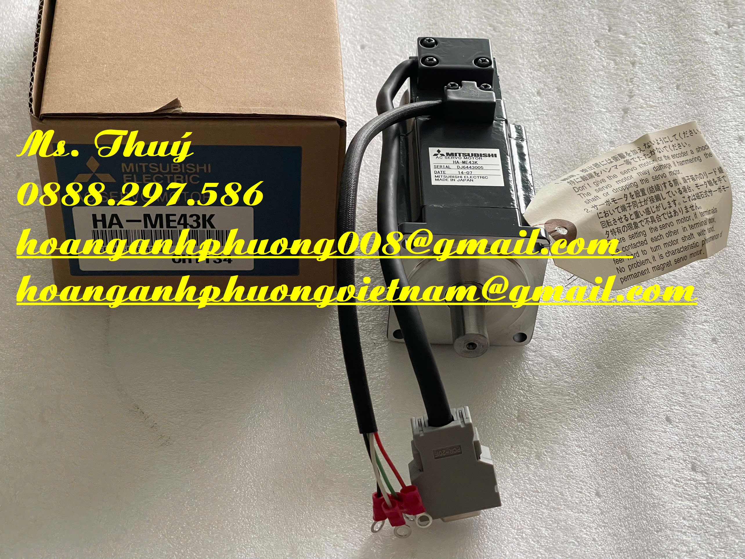 HA-ME43K - Động cơ Servo Mitsubishi của Nhật - Giao toàn quốc