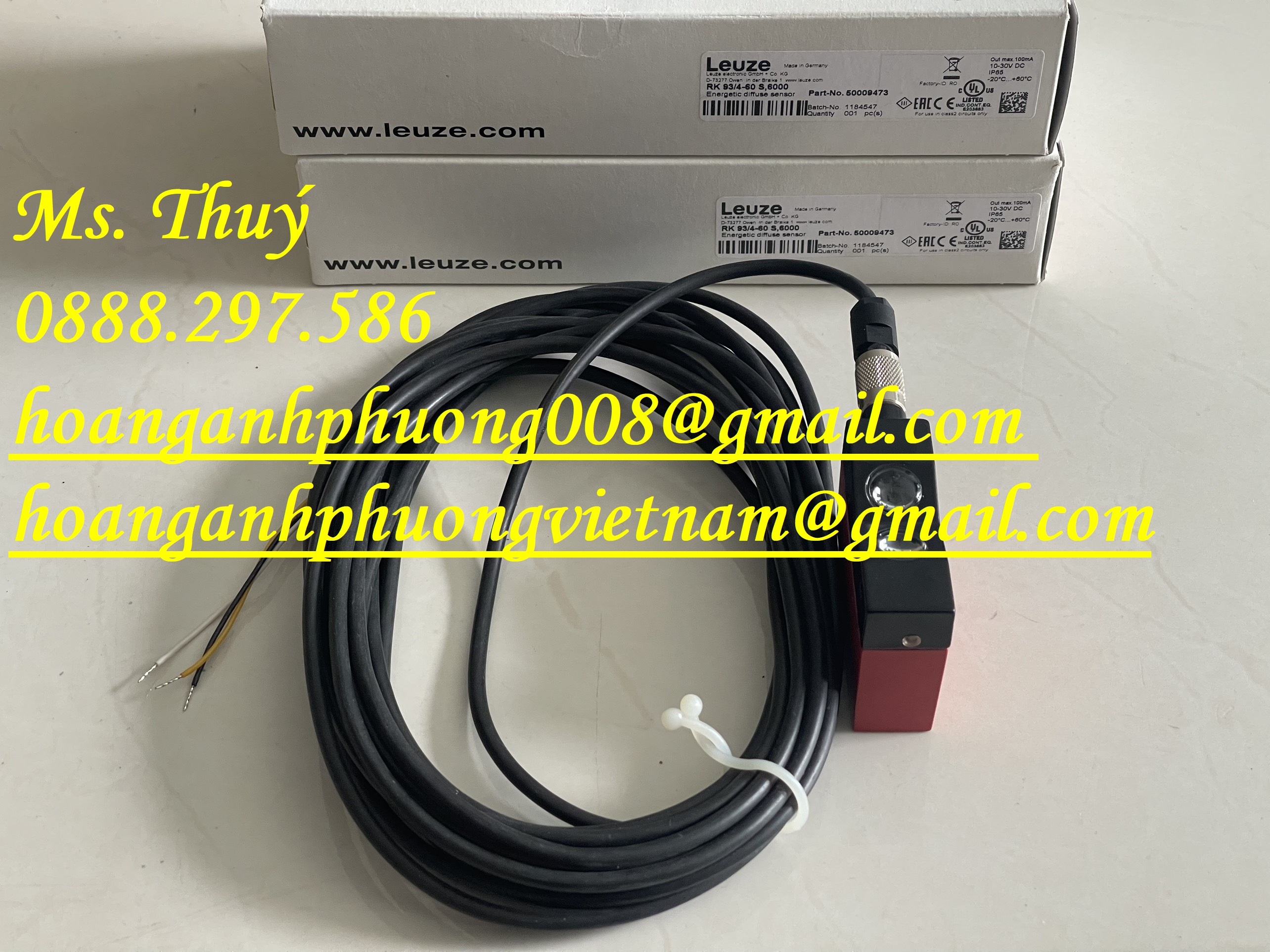 Chính hãng LEUZE - Cảm biến PK 93.4-60 S.6000 - Bình Dương