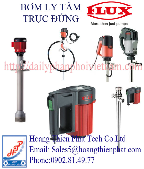Bơm ly tâm trục đứng Flux Pumps Việt Nam