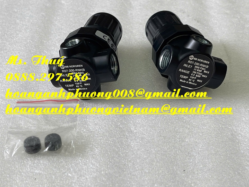 R07-200-RNKB Norgren - Van điều áp mới, nhập khẩu giá tốt