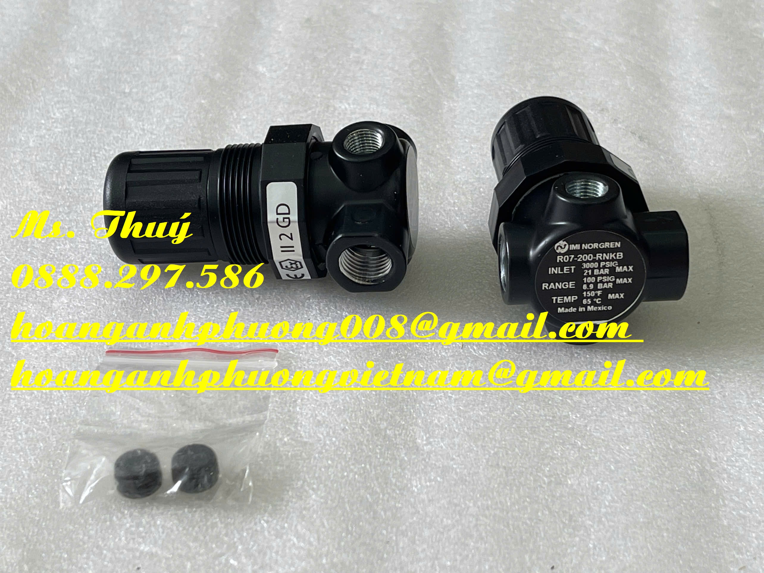 R07-200-RNKB Norgren - Van điều áp mới, nhập khẩu giá tốt