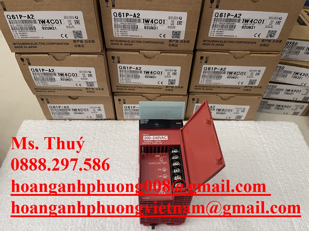 Nhà phân phối mô đun Mitsubishi Q61P-A2 - Bình Dương