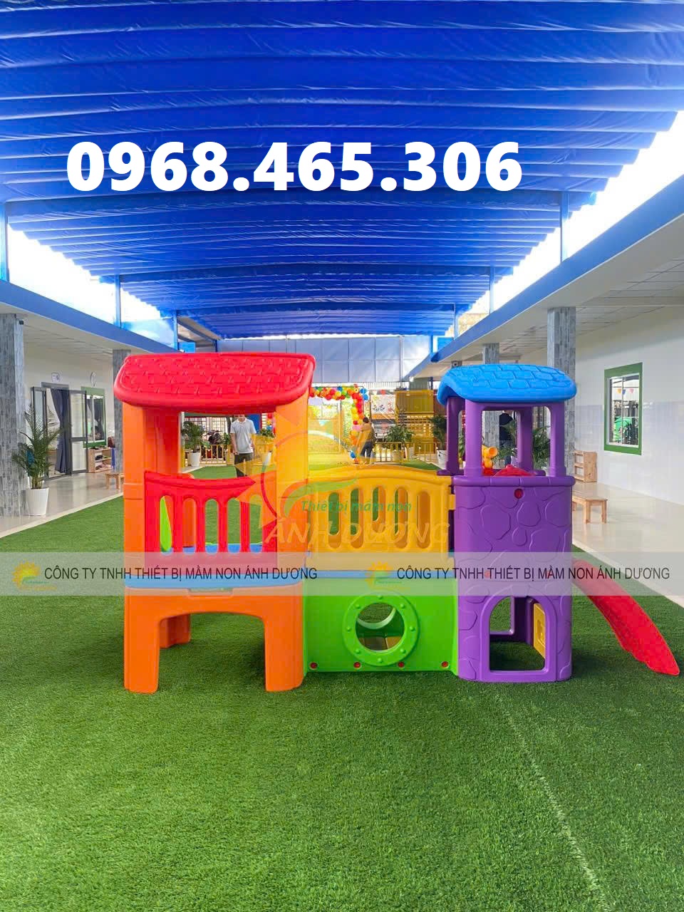 Bộ cầu trượt liên hoàn trẻ em hàng nhập khẩu chất lượng cao