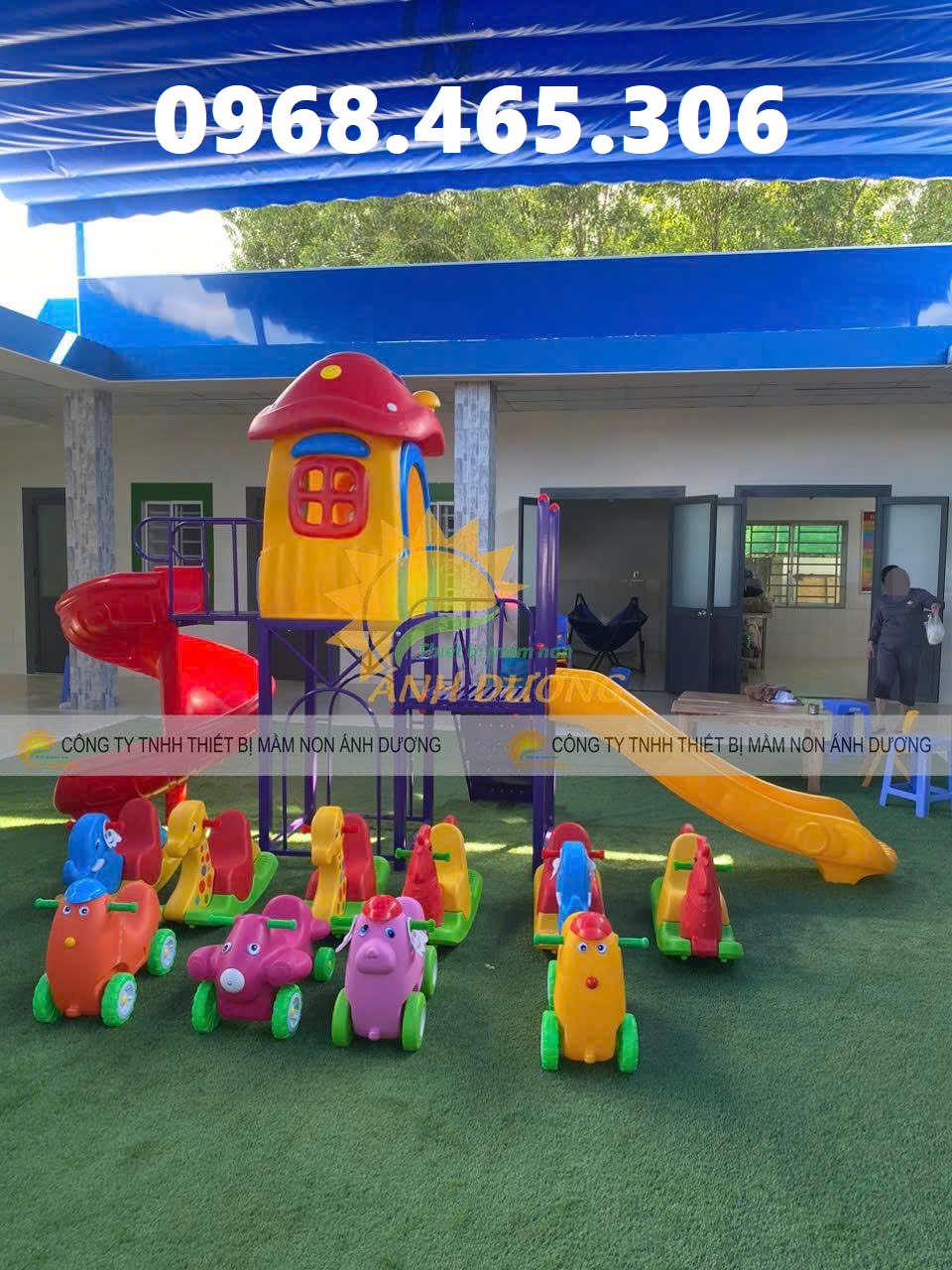 Bộ cầu trượt liên hoàn trẻ em hàng nhập khẩu chất lượng cao