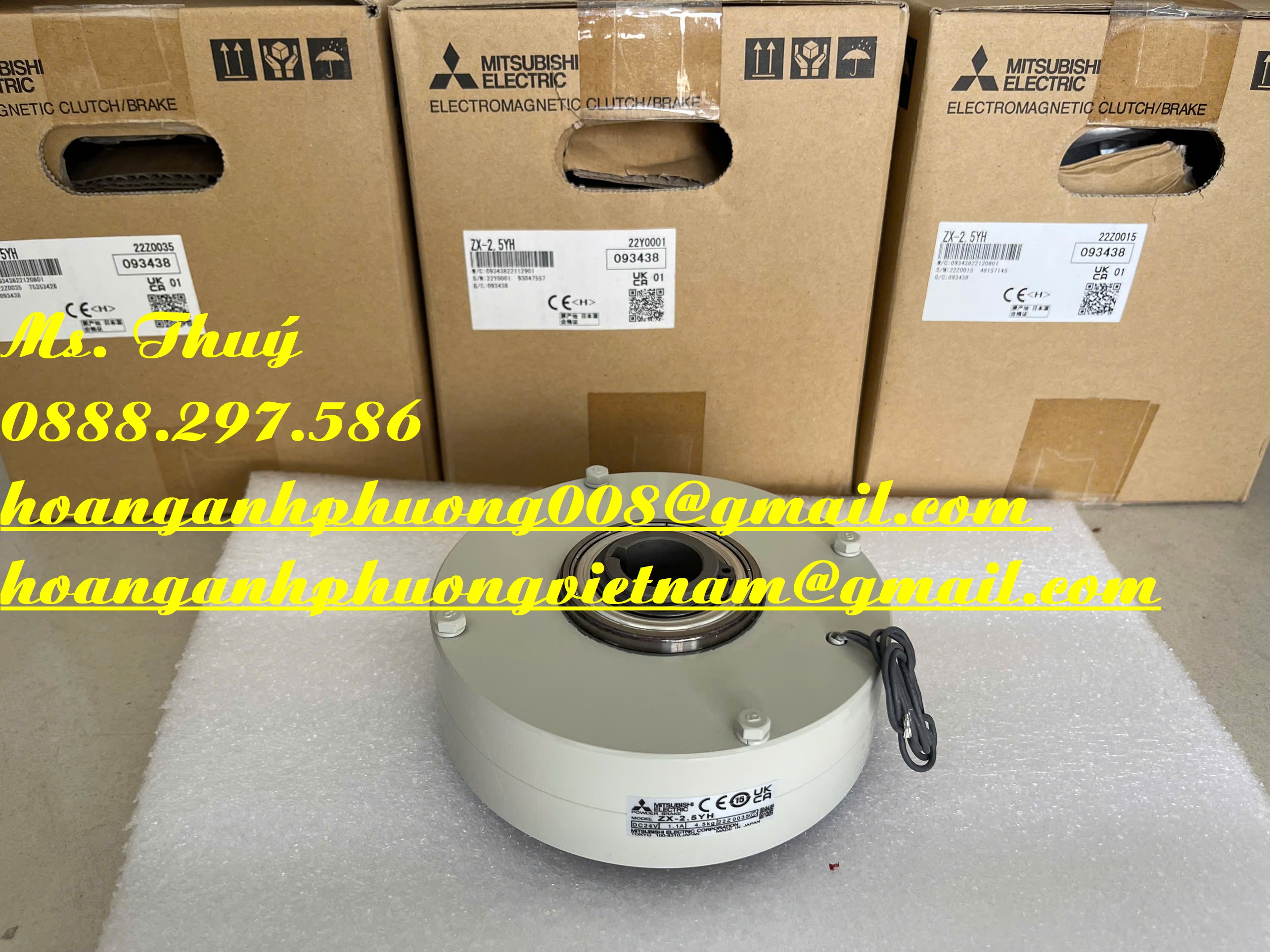 Phân phối chính hãng - Thắng từ ZX-2.5YH Mitsubishi - Japan
