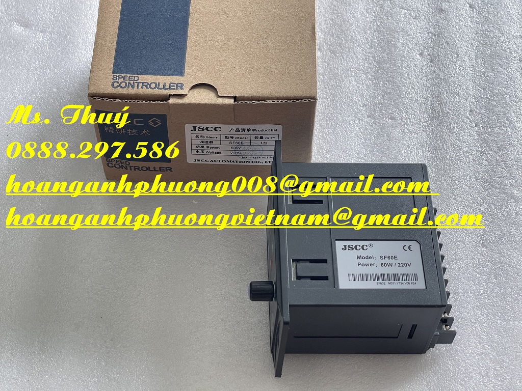 Bộ điều khiển SF60E - Hàng JSCC chính hãng - Bình Dương