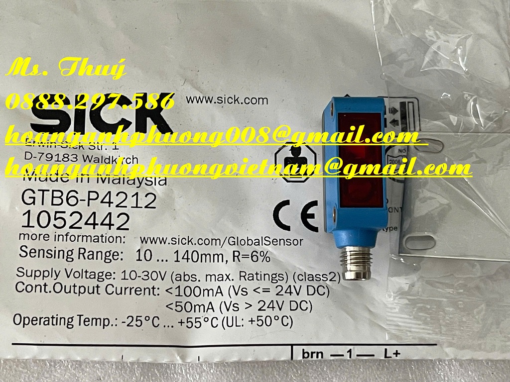 Cảm biến SIck GTB6-N1211 - Hoàng Anh Phương phân phối giá tốt