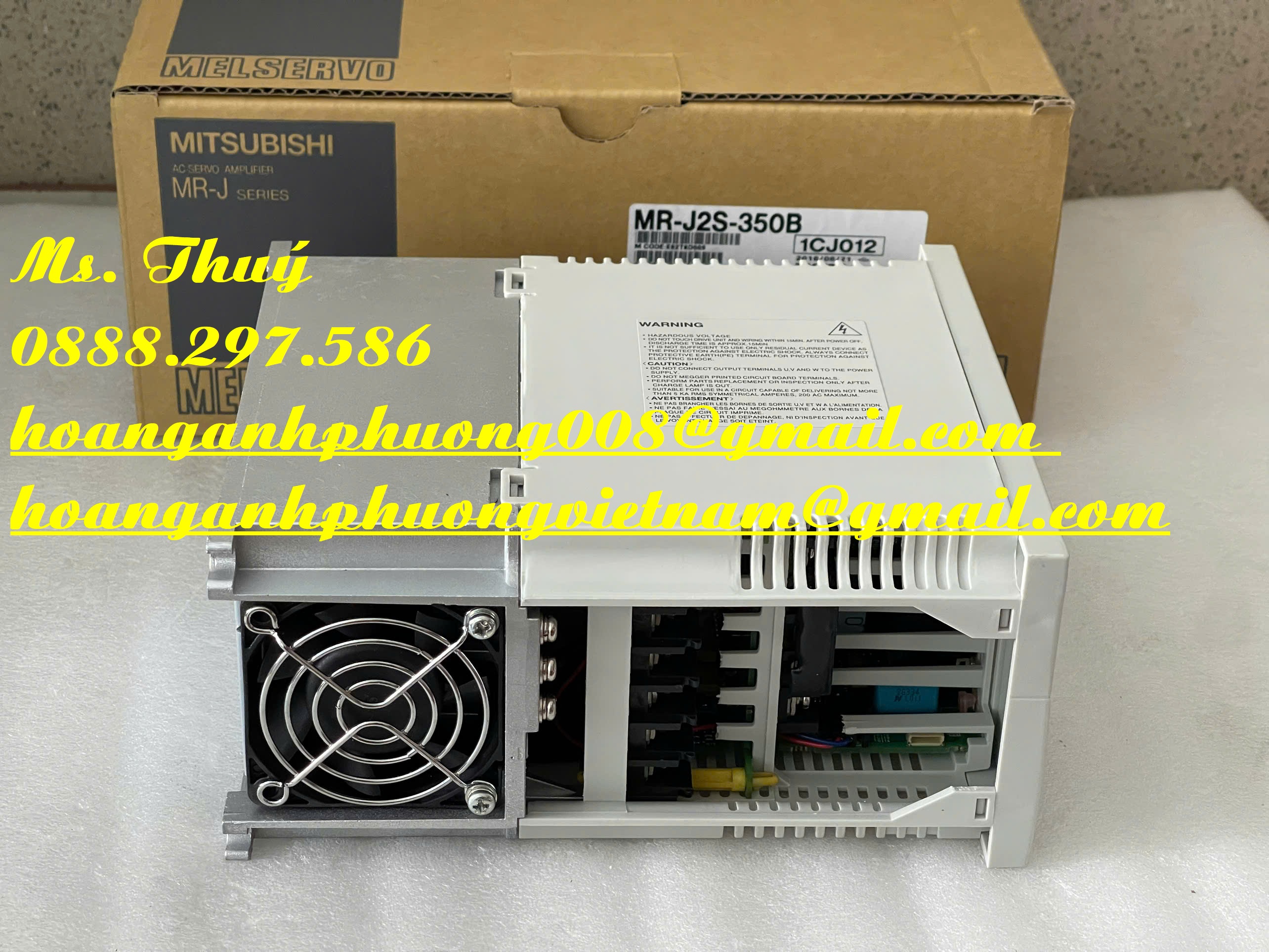 New servo driver - MR-J2S-350B - Hàng Mitsubishi giá tốt nhất