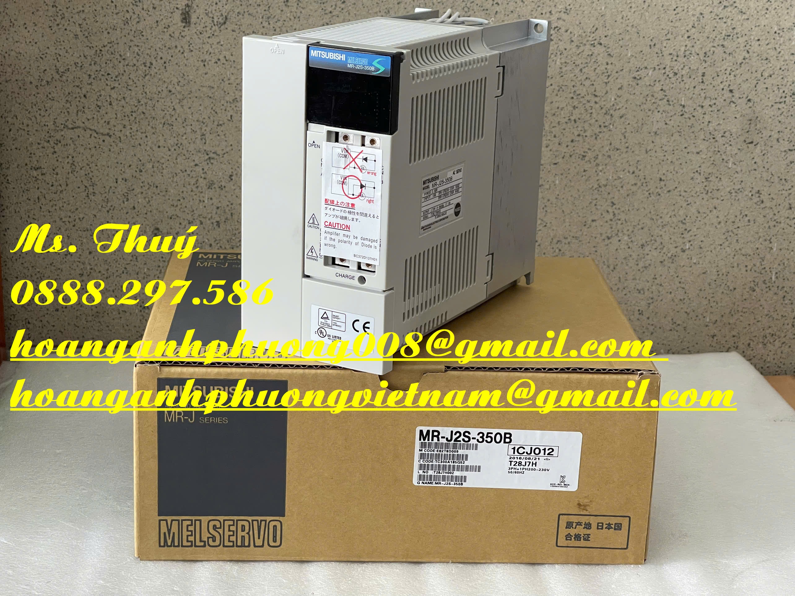 New servo driver - MR-J2S-350B - Hàng Mitsubishi giá tốt nhất