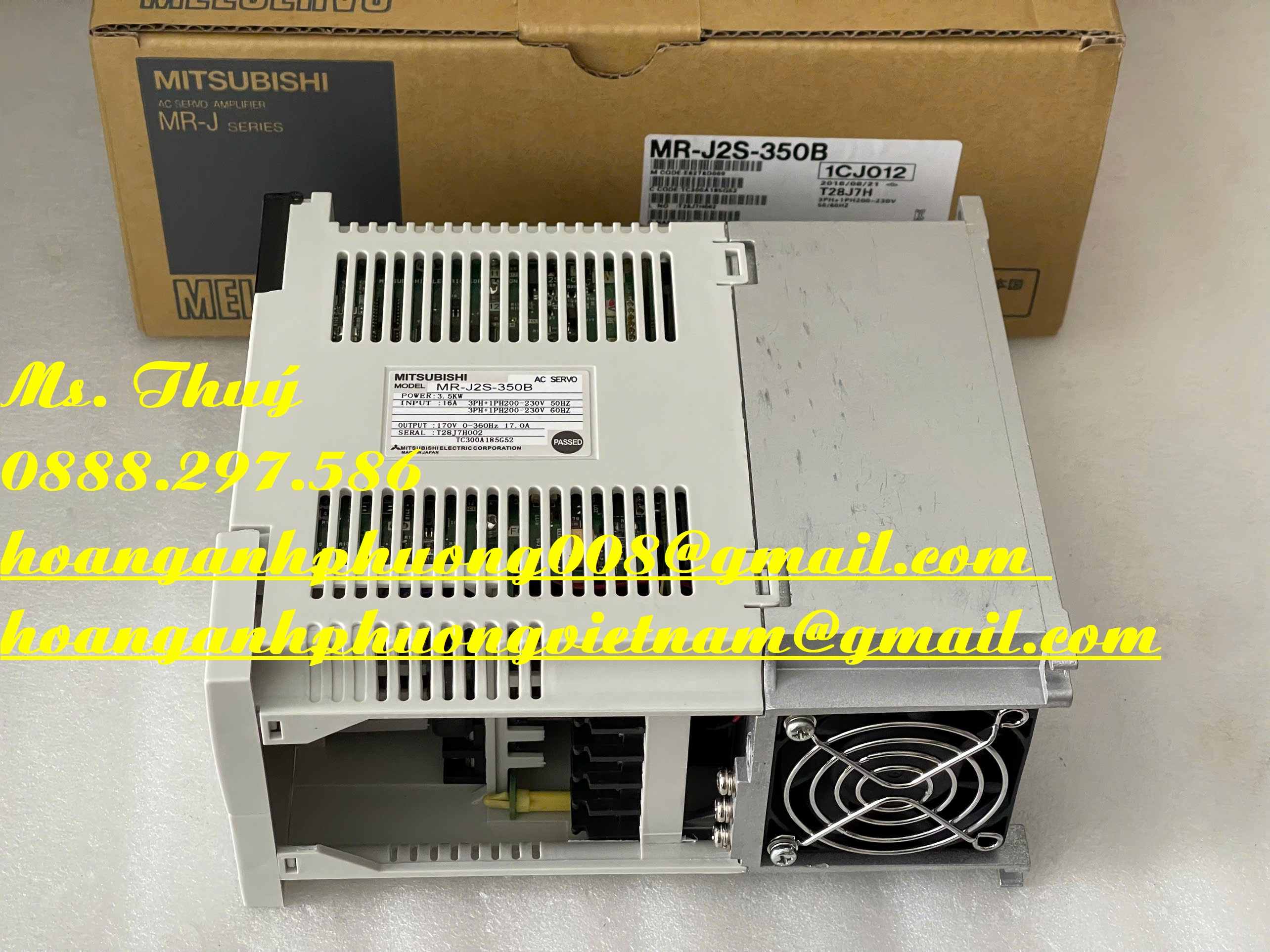 New servo driver - MR-J2S-350B - Hàng Mitsubishi giá tốt nhất