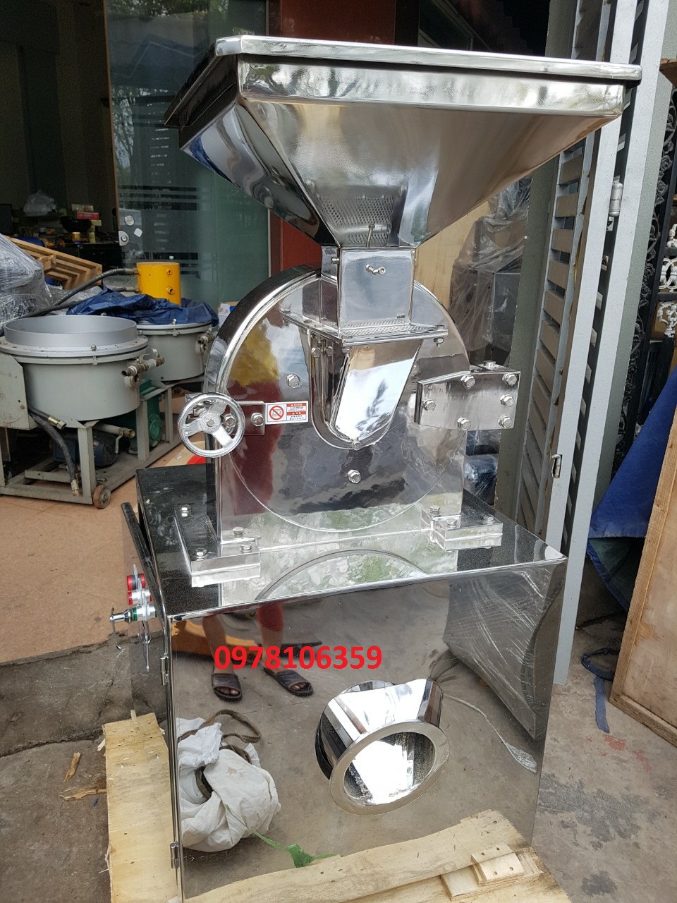 Máy nghiền bột khô, máy nghiền đường, máy nghiền bột thực phẩm khô
