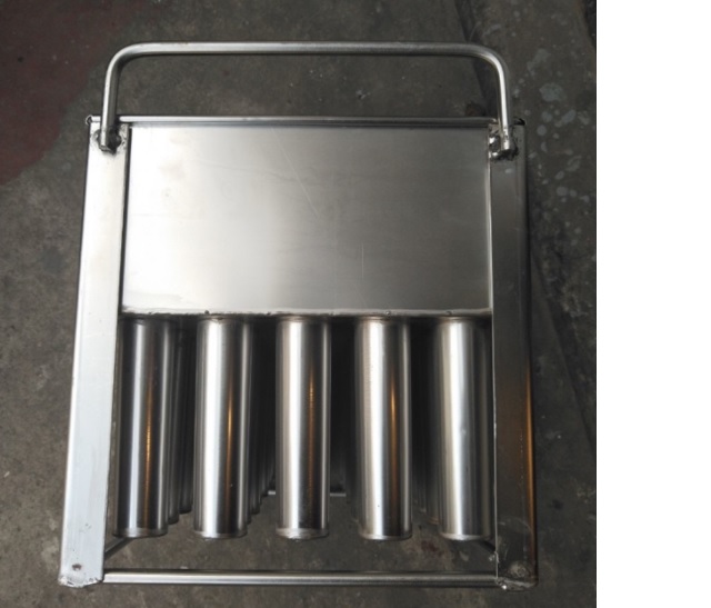 Khuôn kem que, khuôn kem cây, khuôn kem inox 40 lỗ, khuôn làm kem que