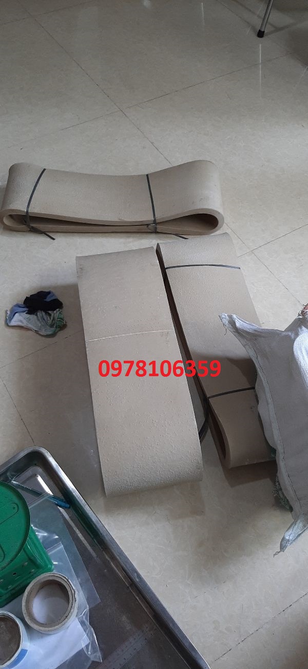 Băng tải máy ép cá, băng tải cao su máy ép thịt cá, băng tải cao su