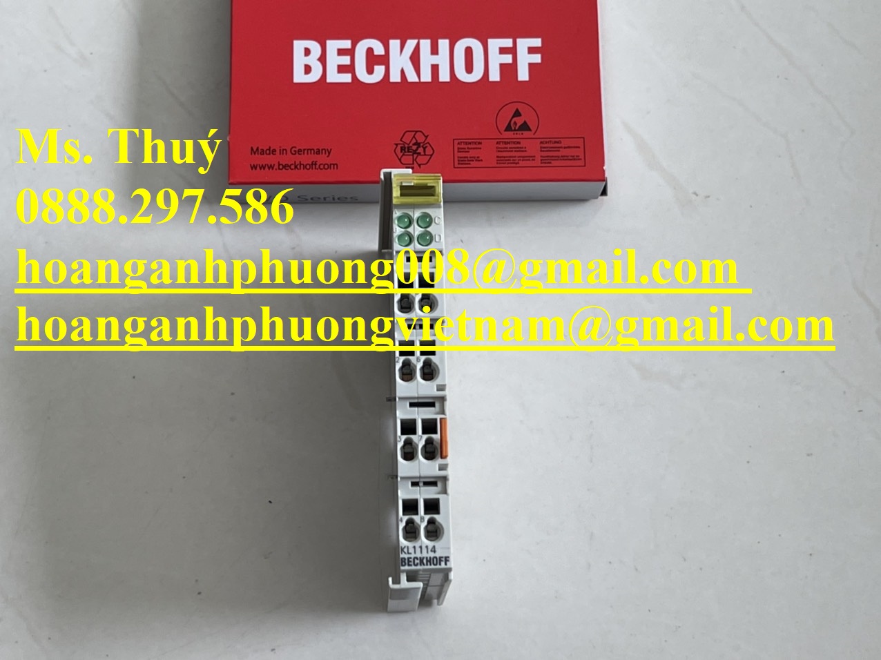 Hoàng Anh Phương - Module Beckhoff KL1114 - Giá tốt nhất