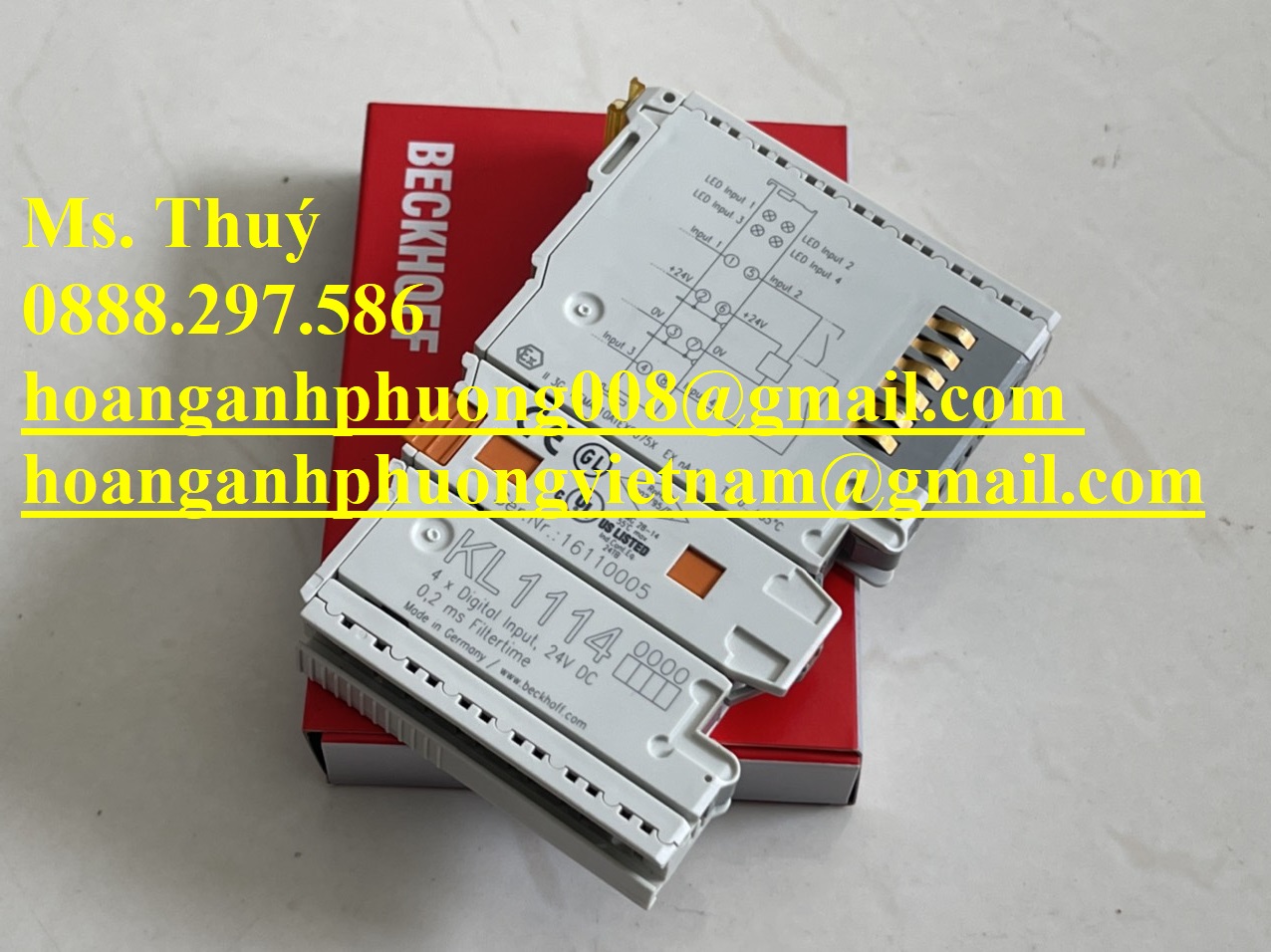 Hoàng Anh Phương - Module Beckhoff KL1114 - Giá tốt nhất