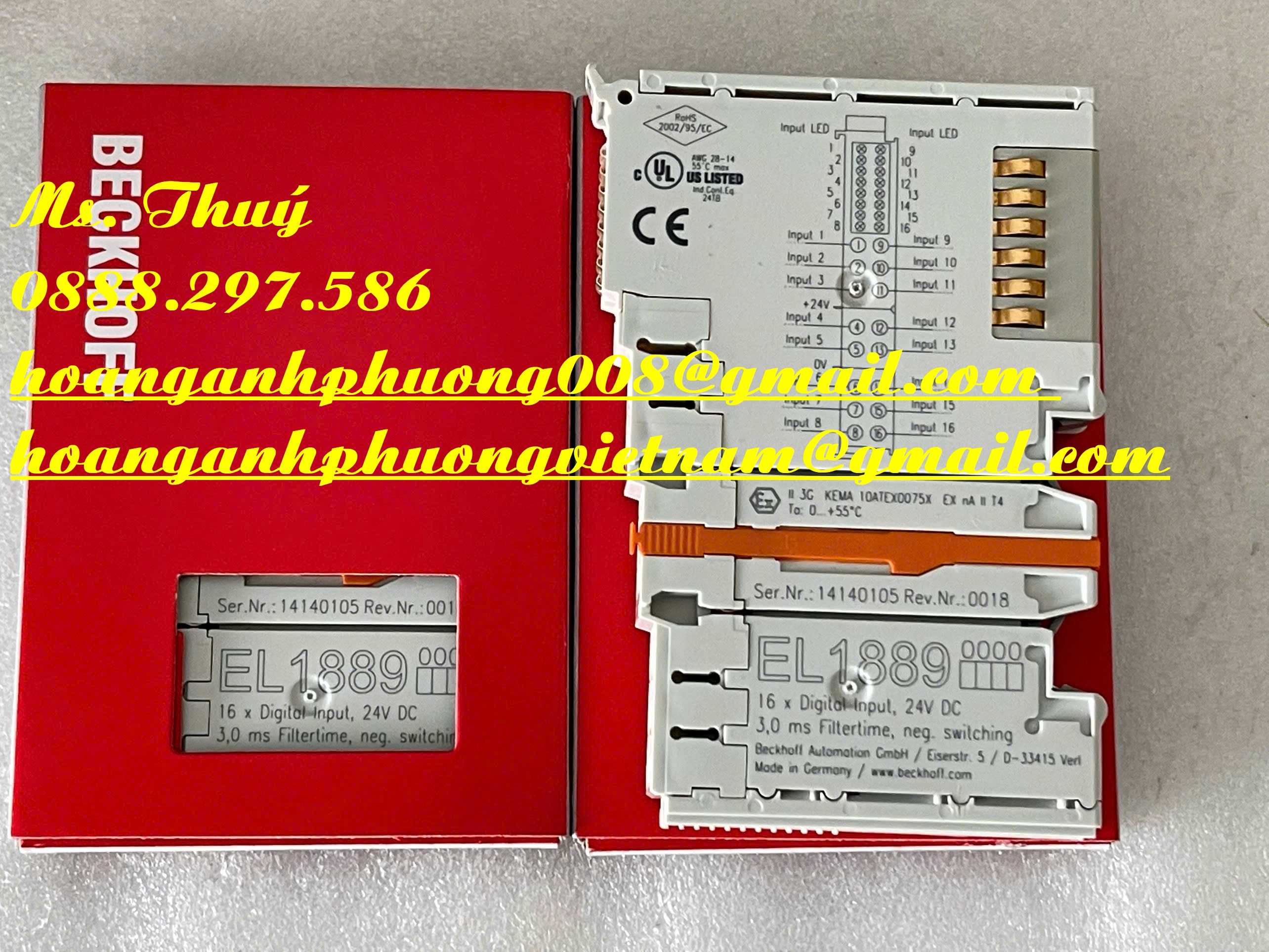 Mô đun Beckhoff EL1889 - Nhập khẩu giá ưu đãi