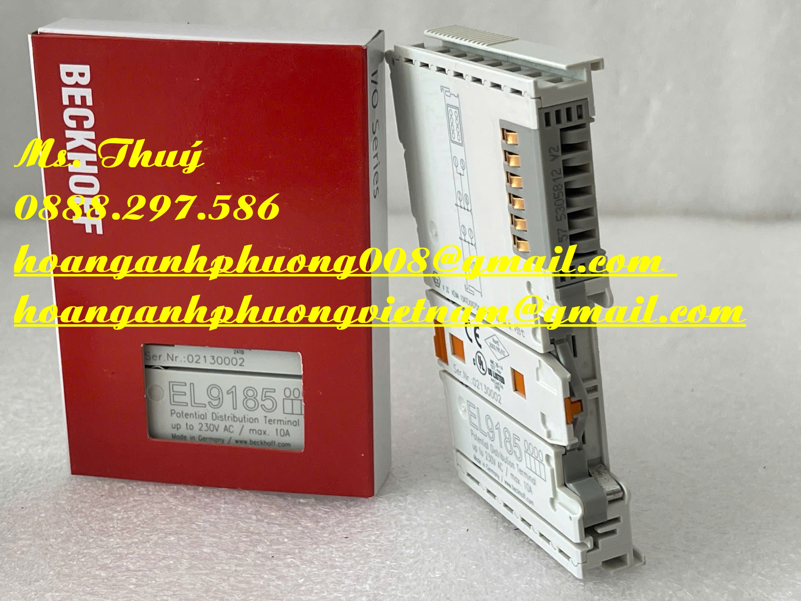 Beckhoff EL9185 - Bộ mô đun mới 100% - Giao hàng toàn quốc