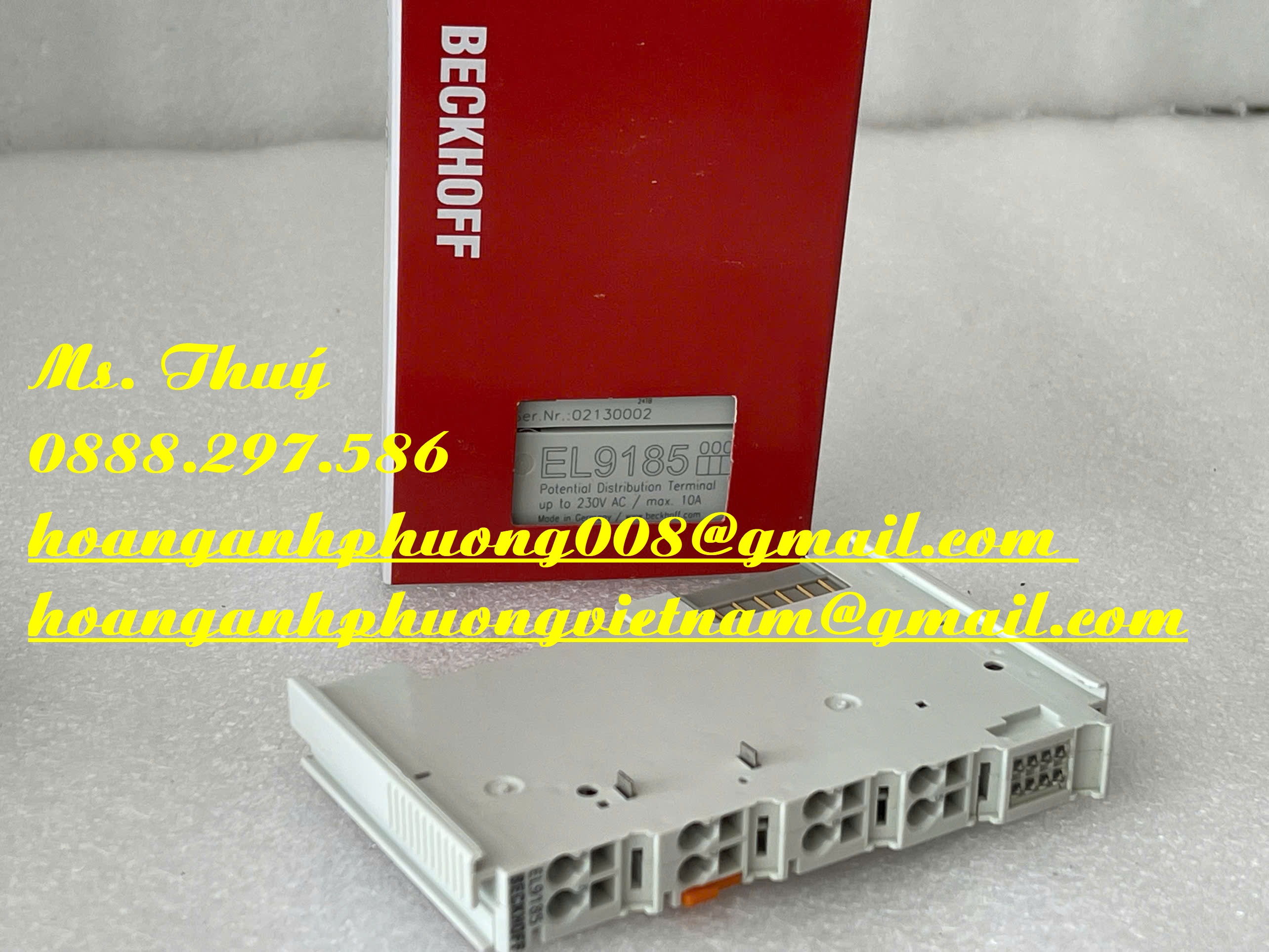 Beckhoff EL9185 - Bộ mô đun mới 100% - Giao hàng toàn quốc