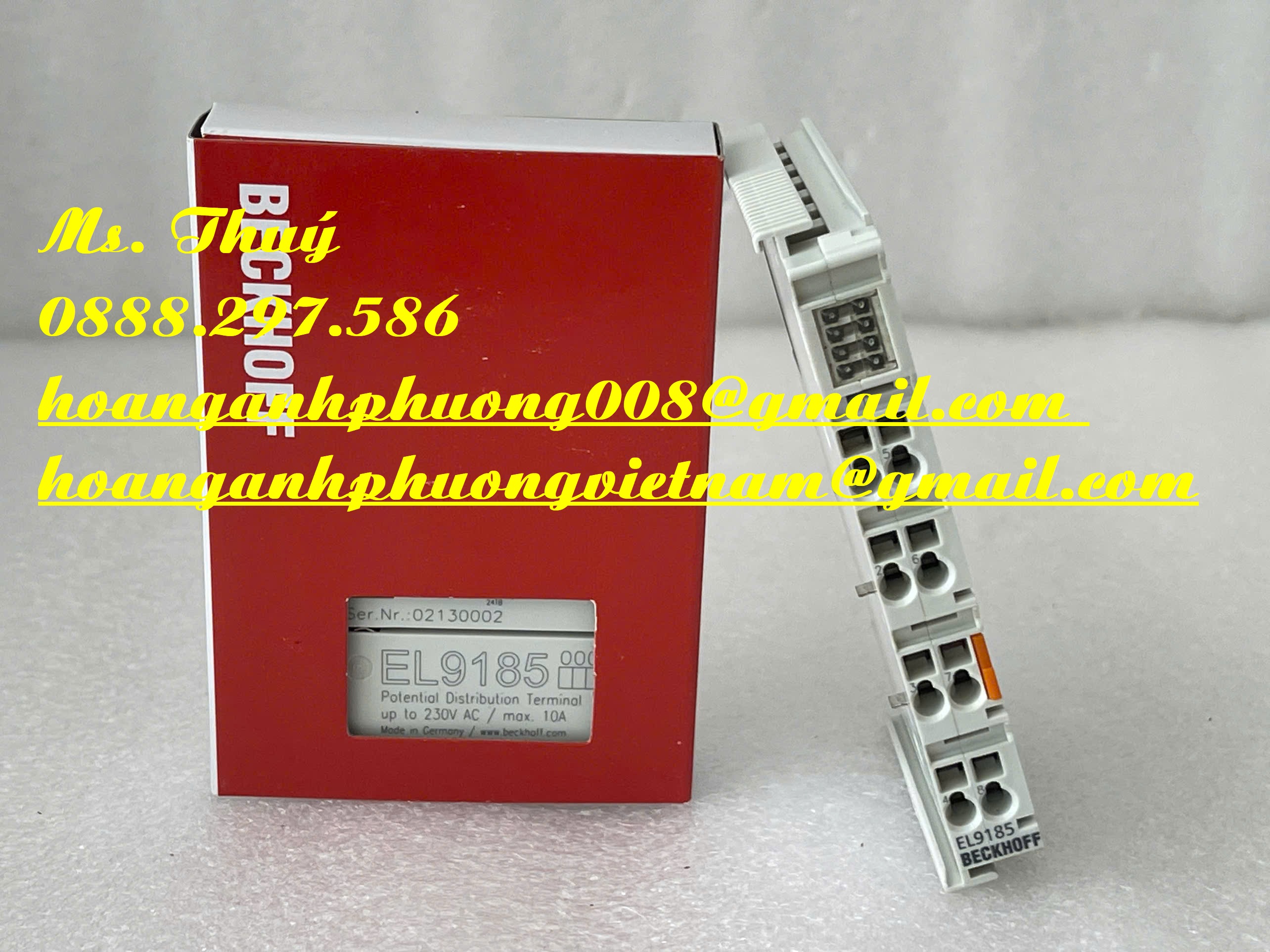 Beckhoff EL9185 - Bộ mô đun mới 100% - Giao hàng toàn quốc