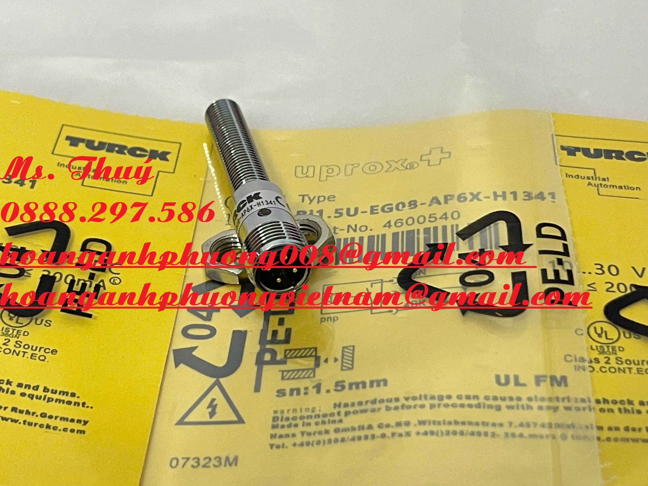 Cảm biến giá ưu đãi BI1.5U-EG08-AP6X-H1341 - TURCH nhập khẩu