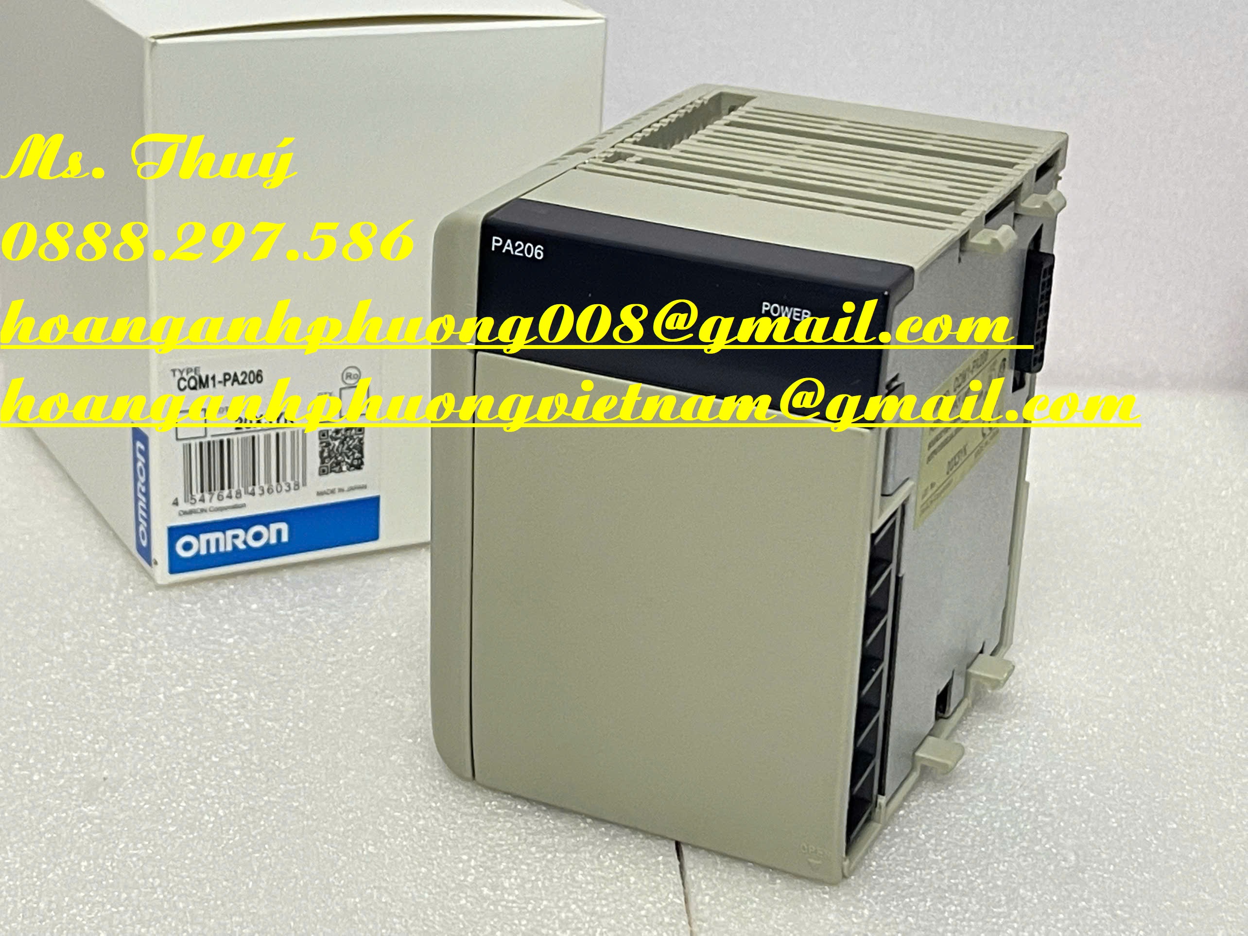 PLC Omron CQM1-PA206 - Thiết bị tự động hoá giá rẻ