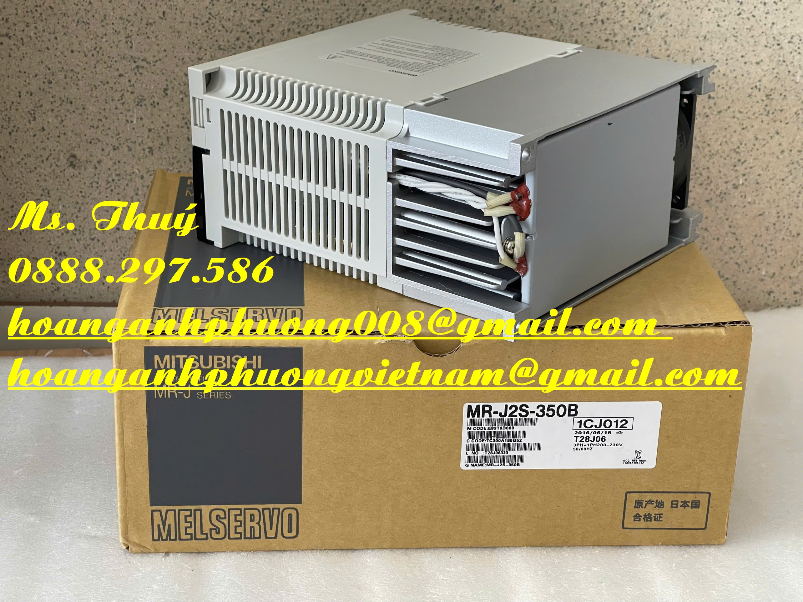 Chuyên Servo driver MR-J2S-350B - Mitsubishi Japan