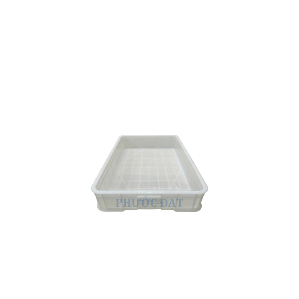 Thùng nhựa 1 tấc màu trắng đựng hàng xuất khẩu - Ms Thanh 0913 819 238