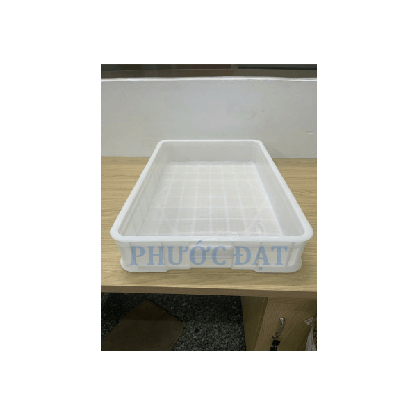 Thùng nhựa 1 tấc màu trắng đựng hàng xuất khẩu - Ms Thanh 0913 819 238