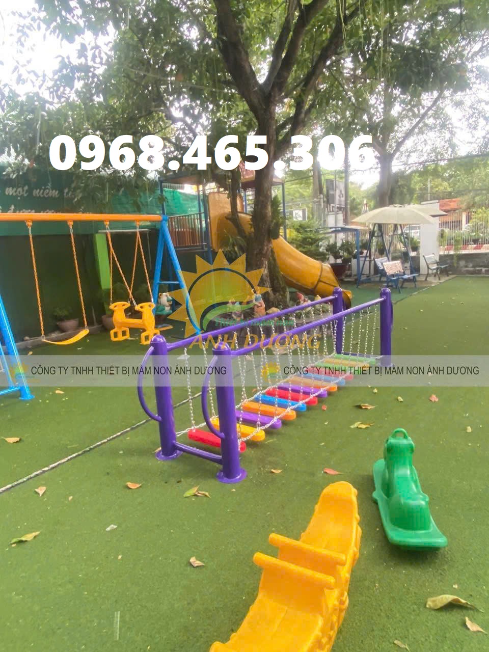 Thang leo vận động trẻ em, thang leo xà đu trẻ em ngoài trời