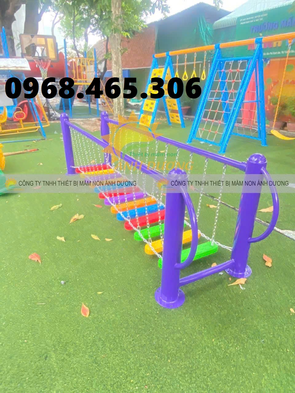 Thang leo vận động trẻ em, thang leo xà đu trẻ em ngoài trời