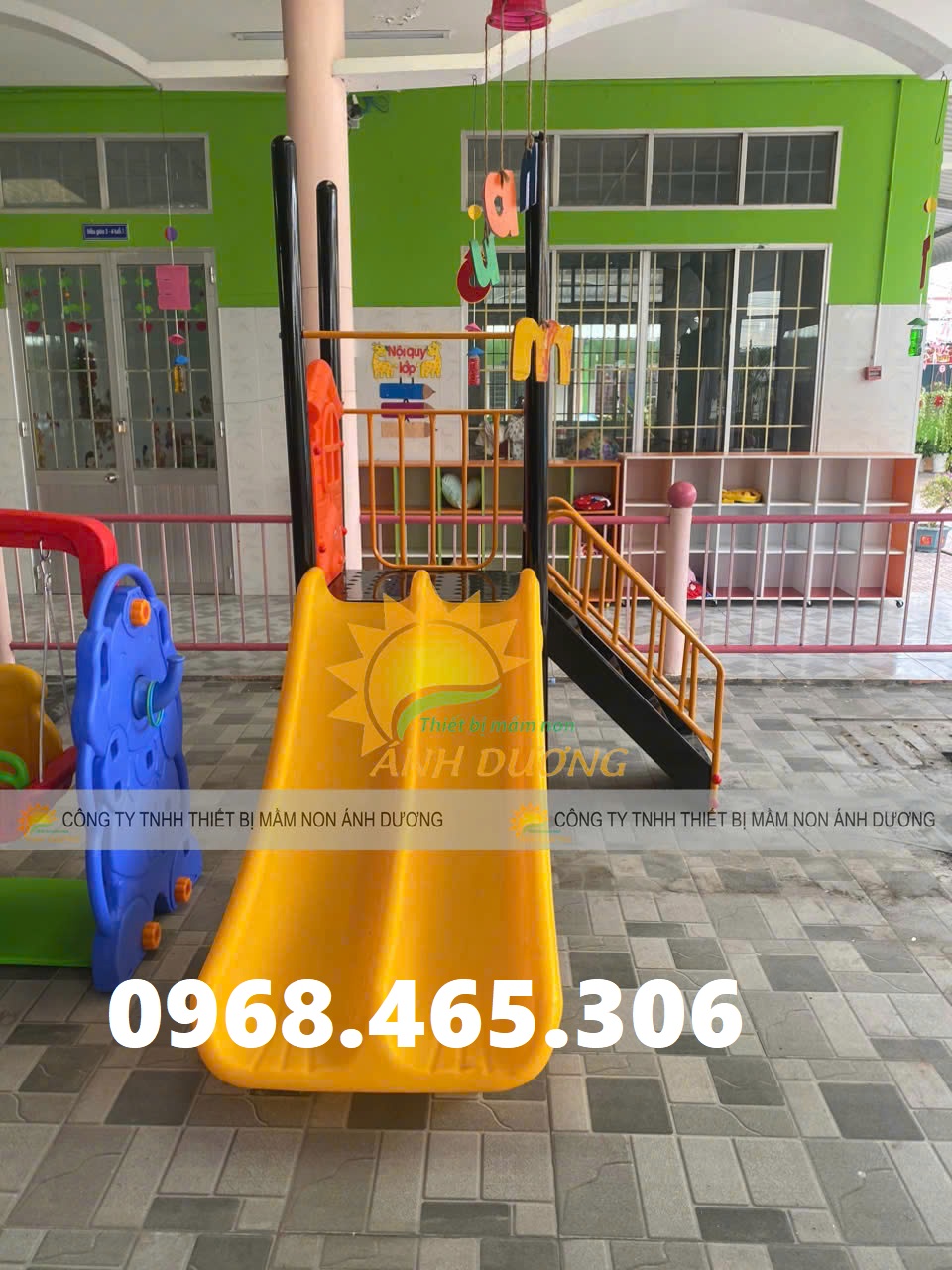 Cầu trượt mầm non, cầu trượt trẻ em ngoài trời, cầu trượt cho bé