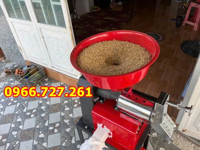 Máy xát gạo mini gia đình, tách vỏ đậu tương đậu nành TK190