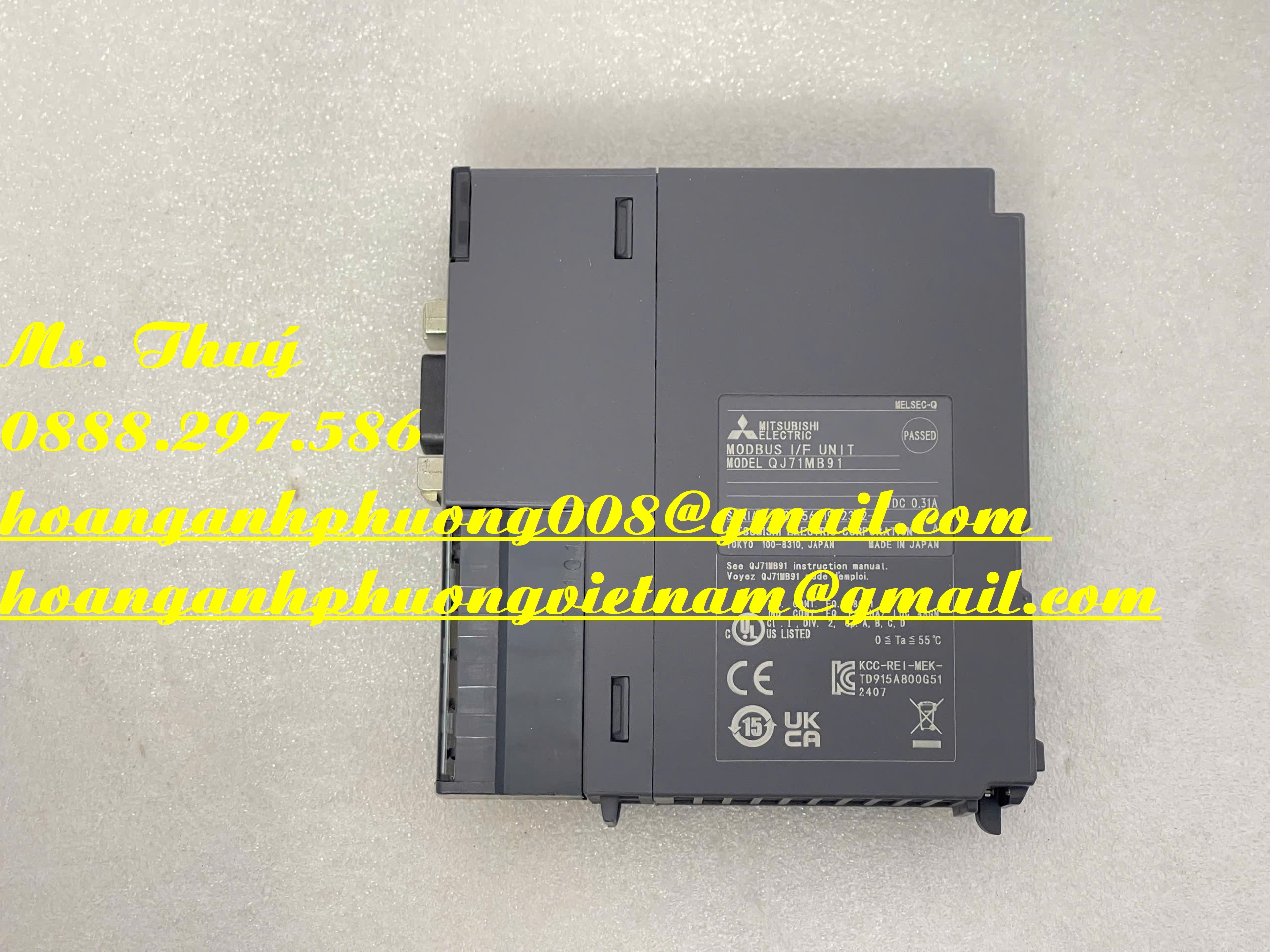 Giá siêu ưu đãi - Chuyên Module QJ71MB91 Mitsubishi chính hãng