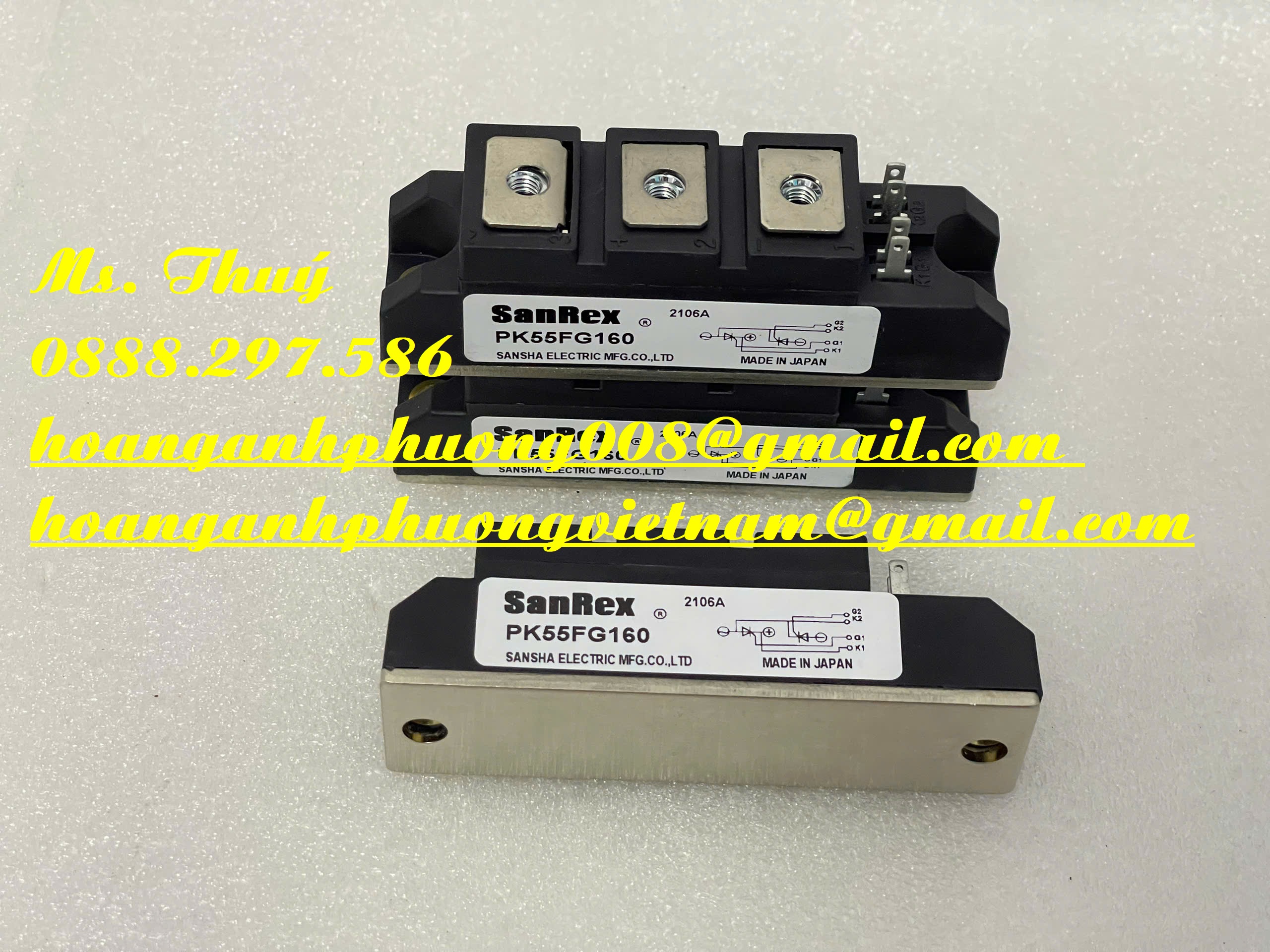 Module bán dẫn Sanrex PK55FG160 - Hoàng Anh Phương