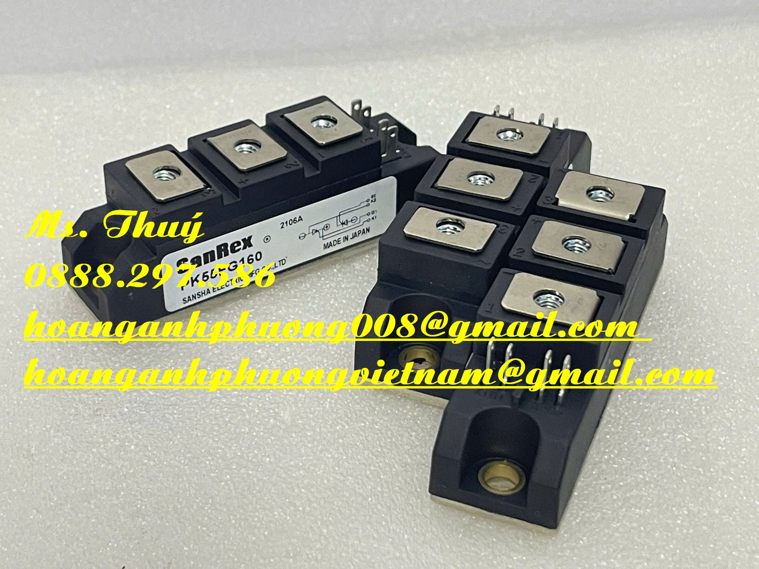 Module bán dẫn Sanrex PK55FG160 - Hoàng Anh Phương