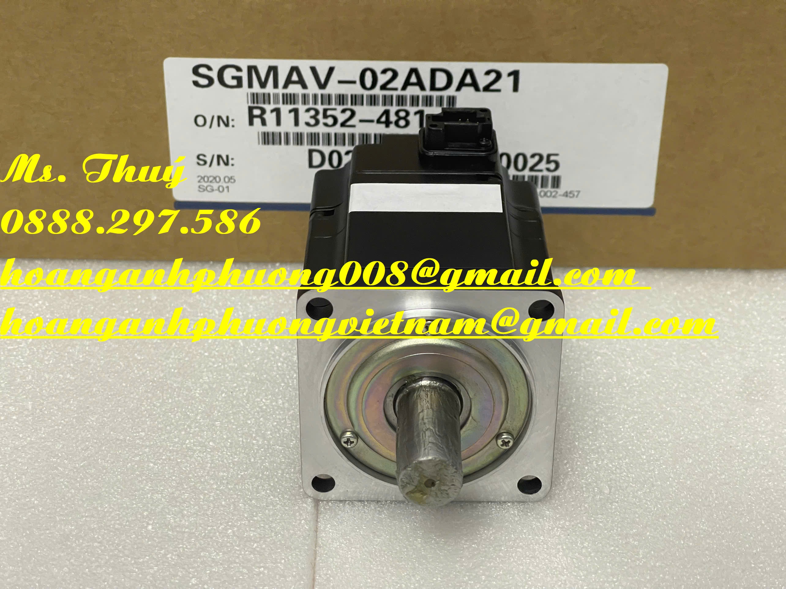 New Yaskawa SGMAV-02ADA21 - Thiết bị công nghiệp chính hãng